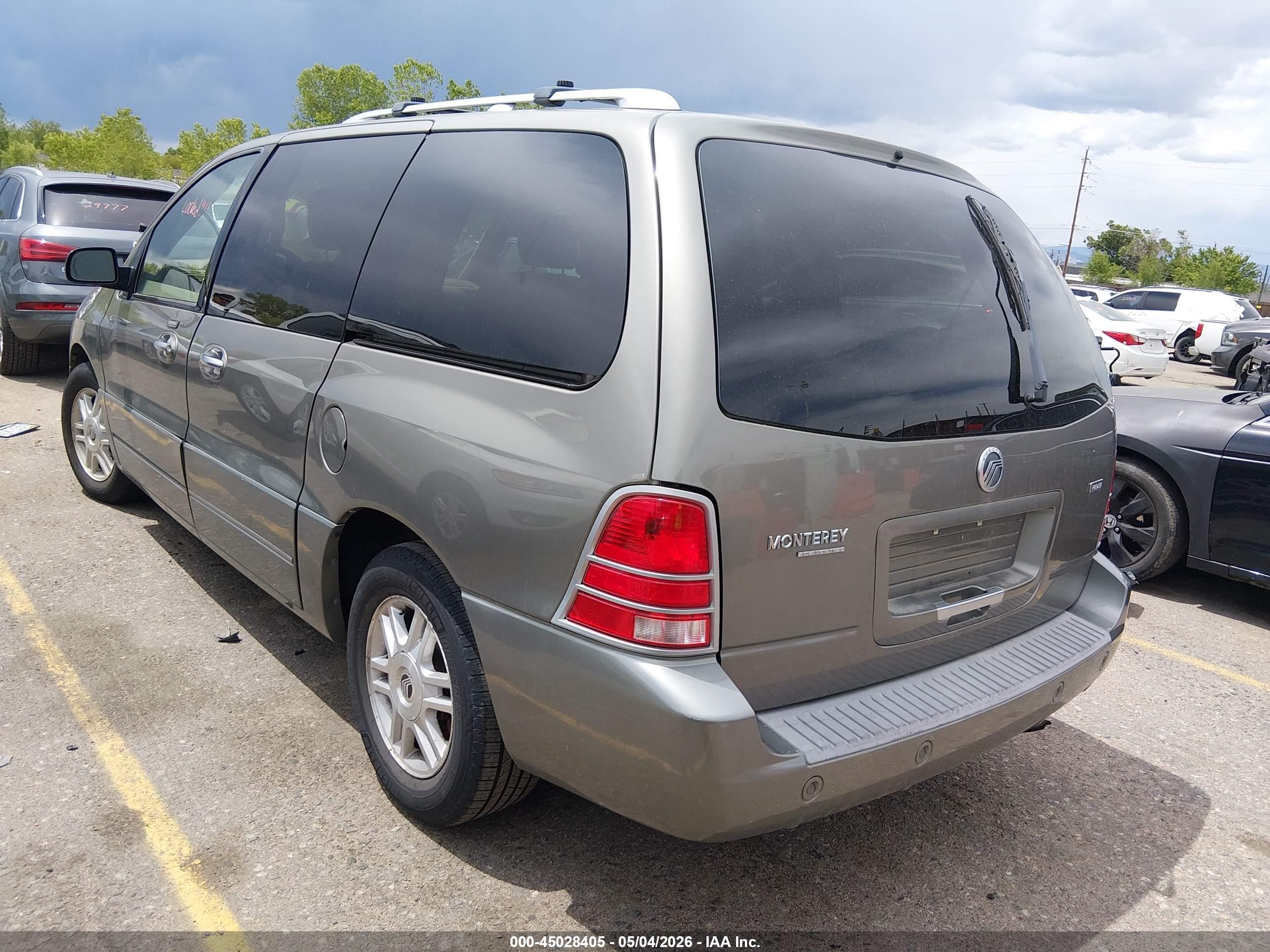 2004 Mercury Monterey   Green vin: 2MRDA20254BJ11978
