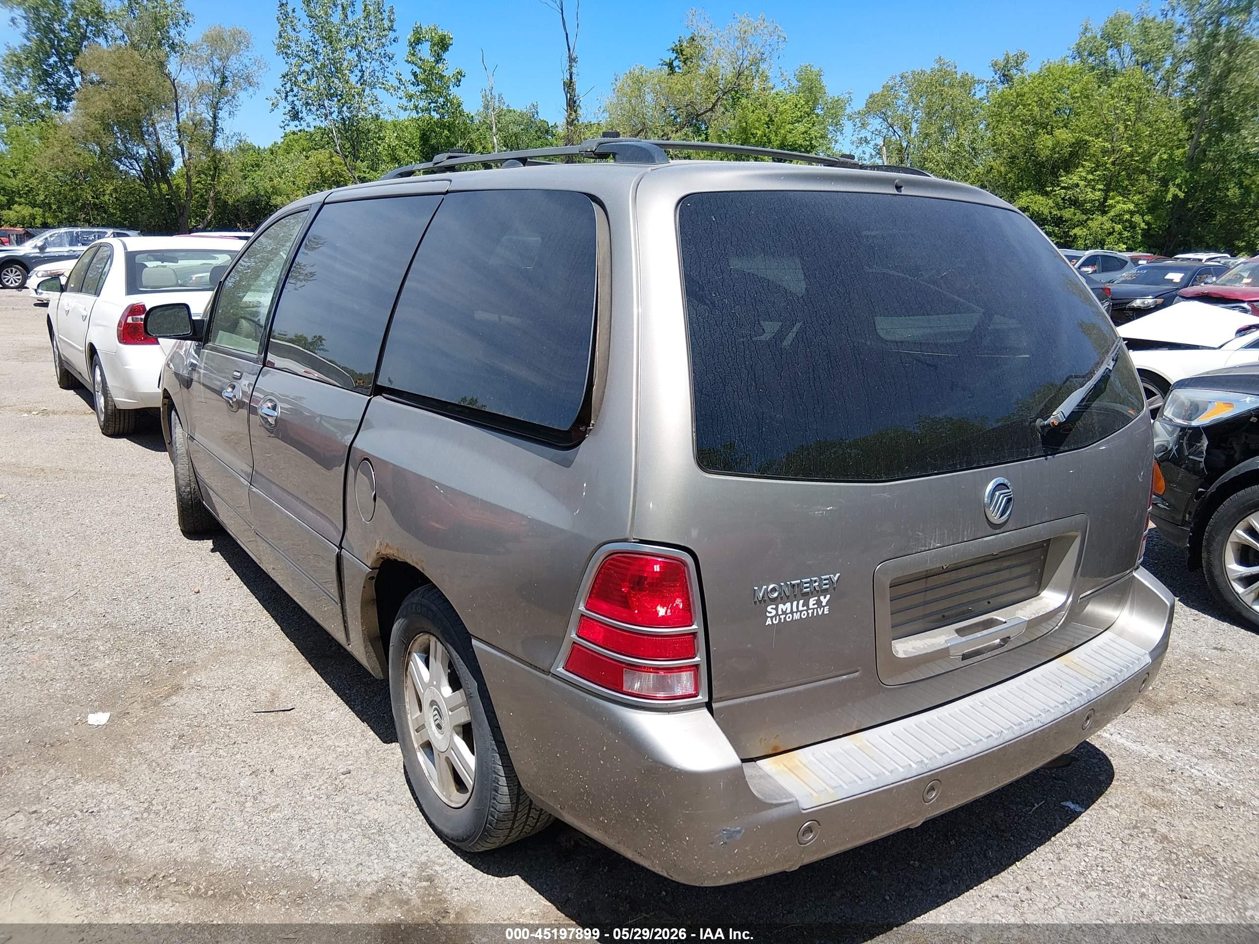 2004 Mercury Monterey   Gray vin: 2MRDA20264BJ01251
