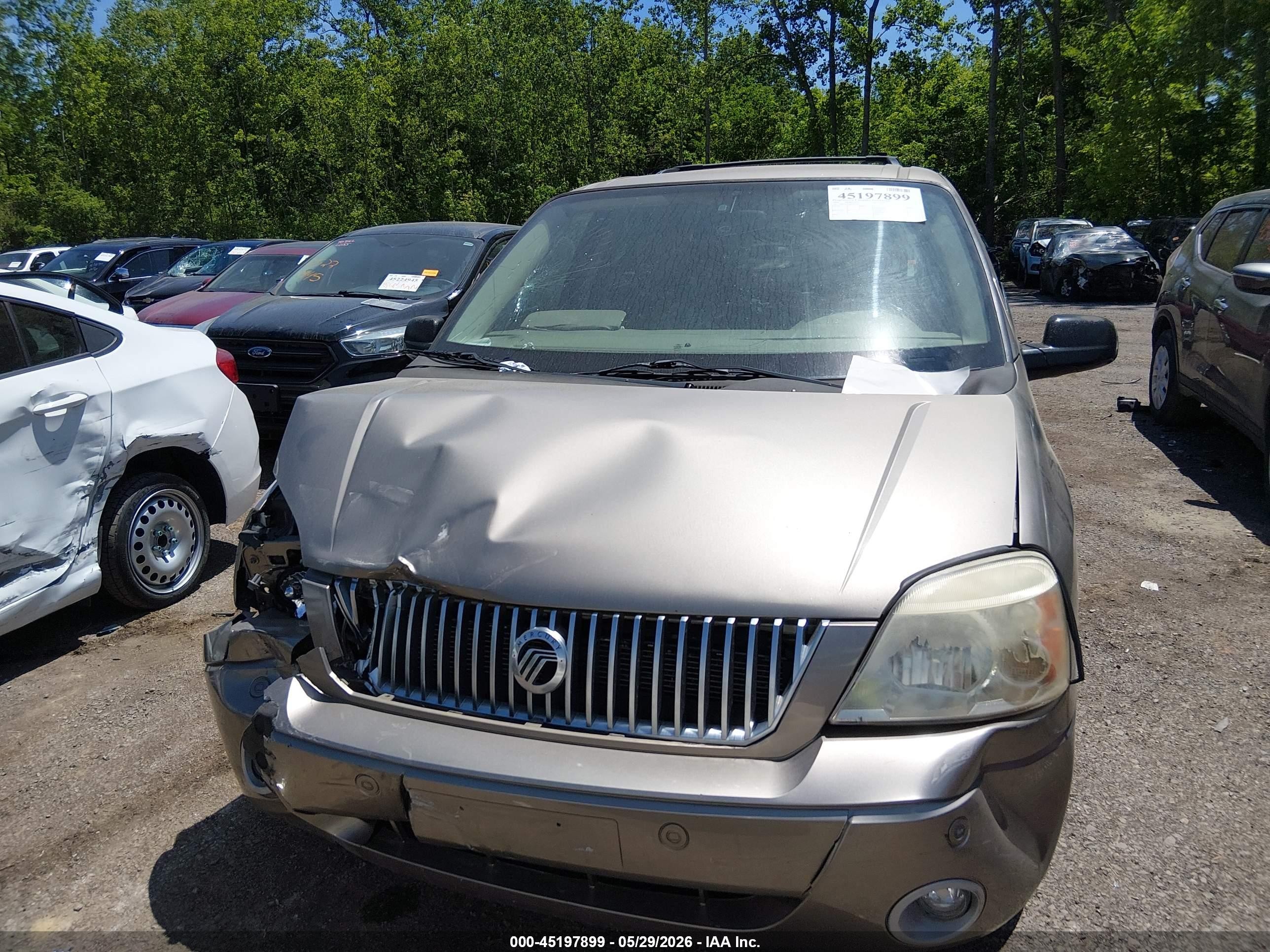 2004 Mercury Monterey   Gray vin: 2MRDA20264BJ01251