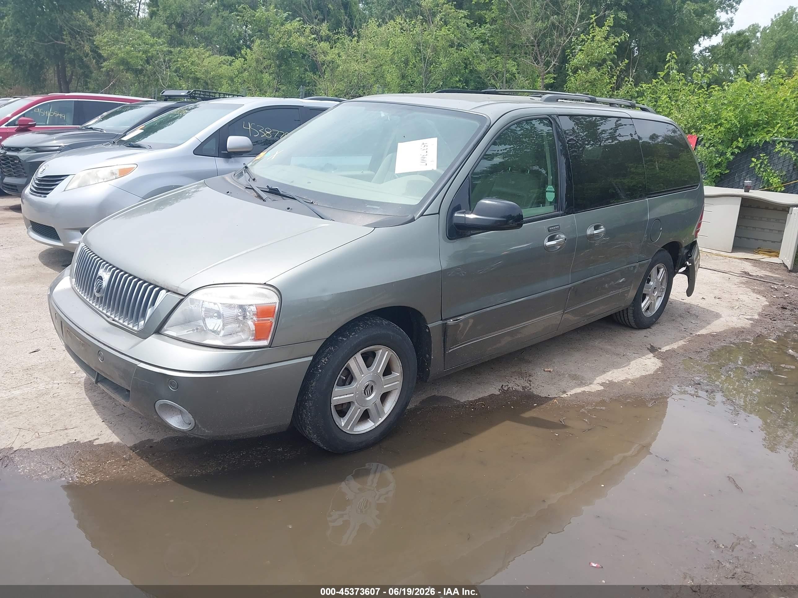 2004 Mercury Monterey   Green vin: 2MRDA20284BJ01378
