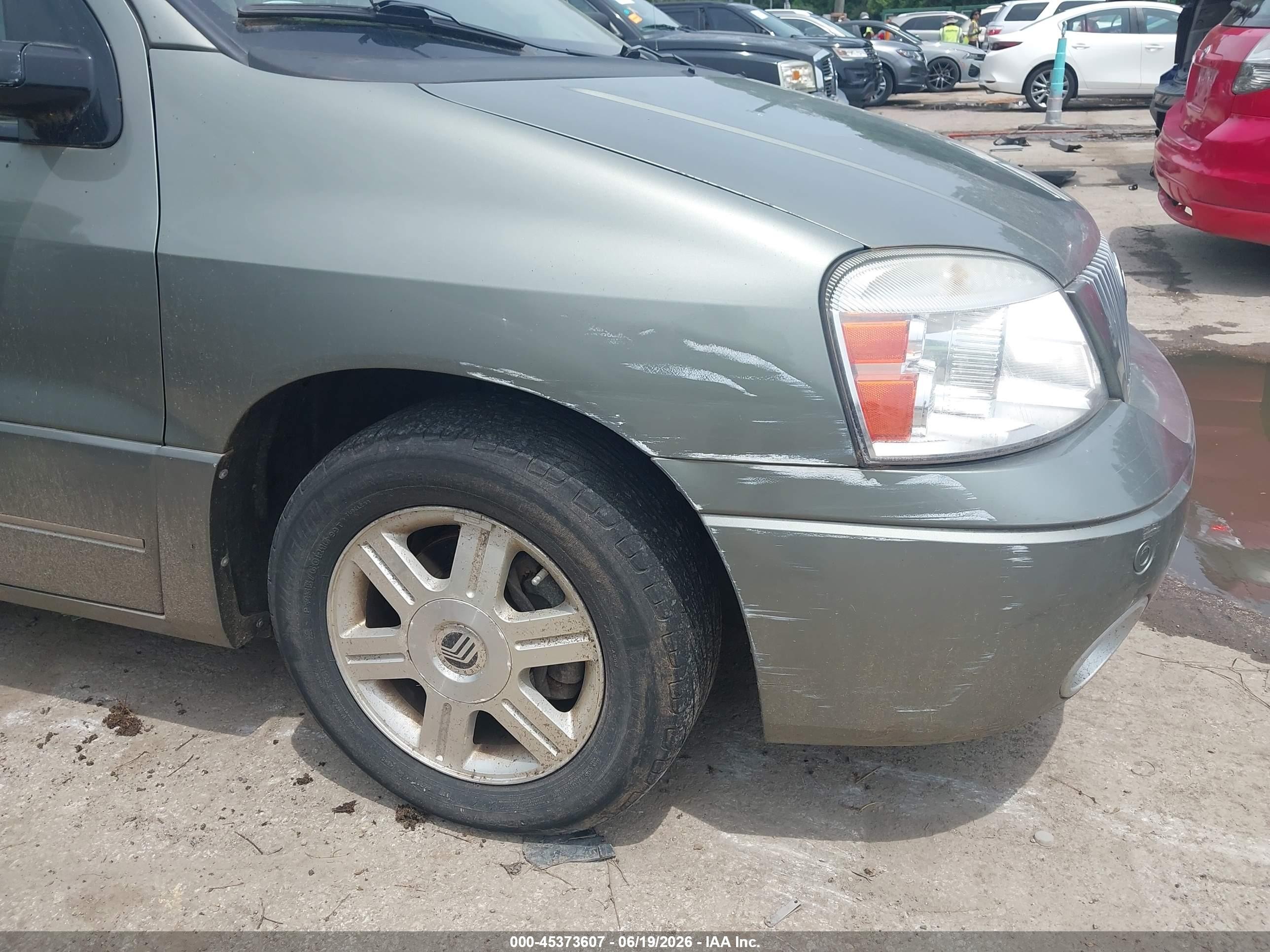 2004 Mercury Monterey   Green vin: 2MRDA20284BJ01378