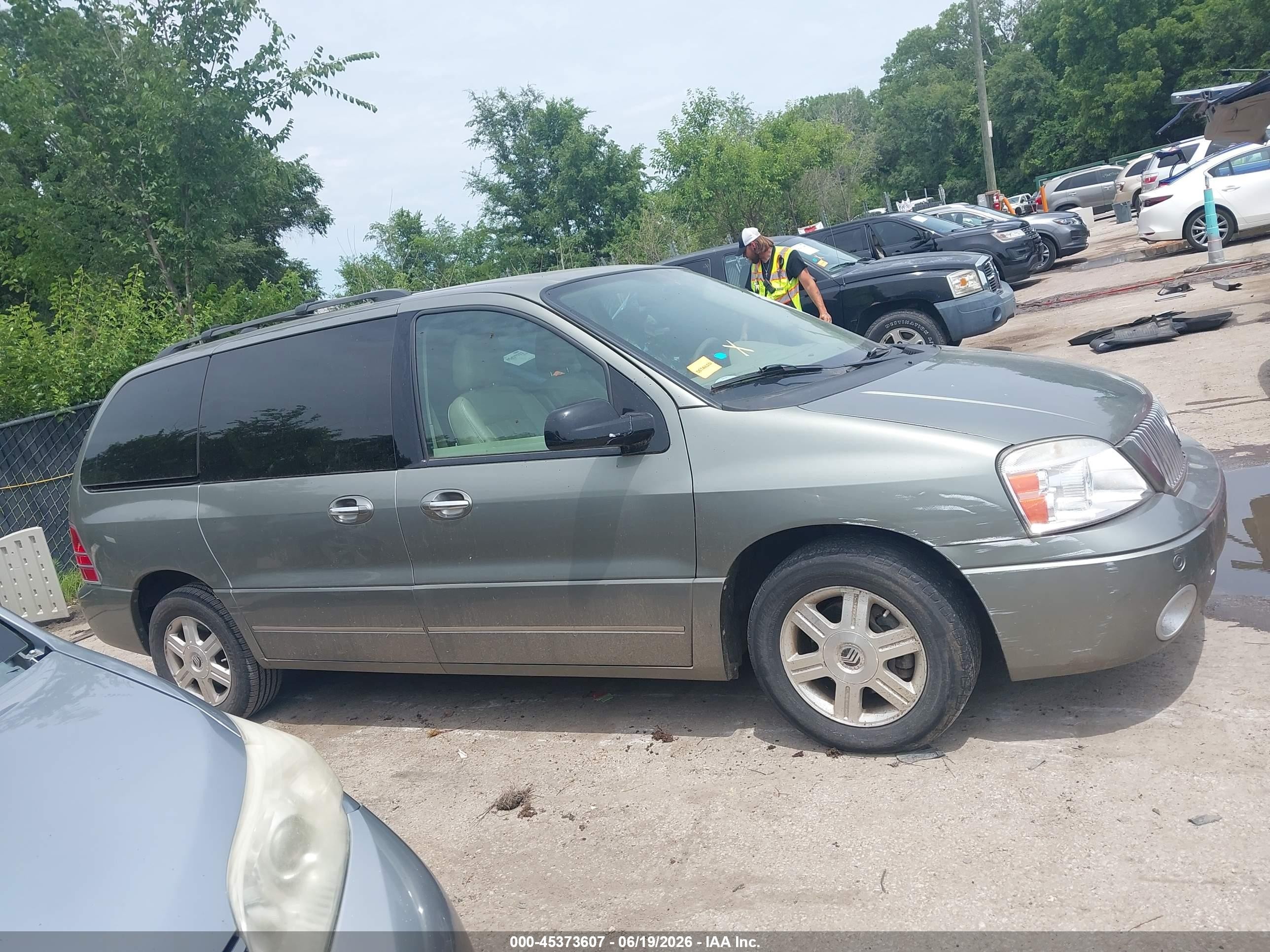 2004 Mercury Monterey   Green vin: 2MRDA20284BJ01378