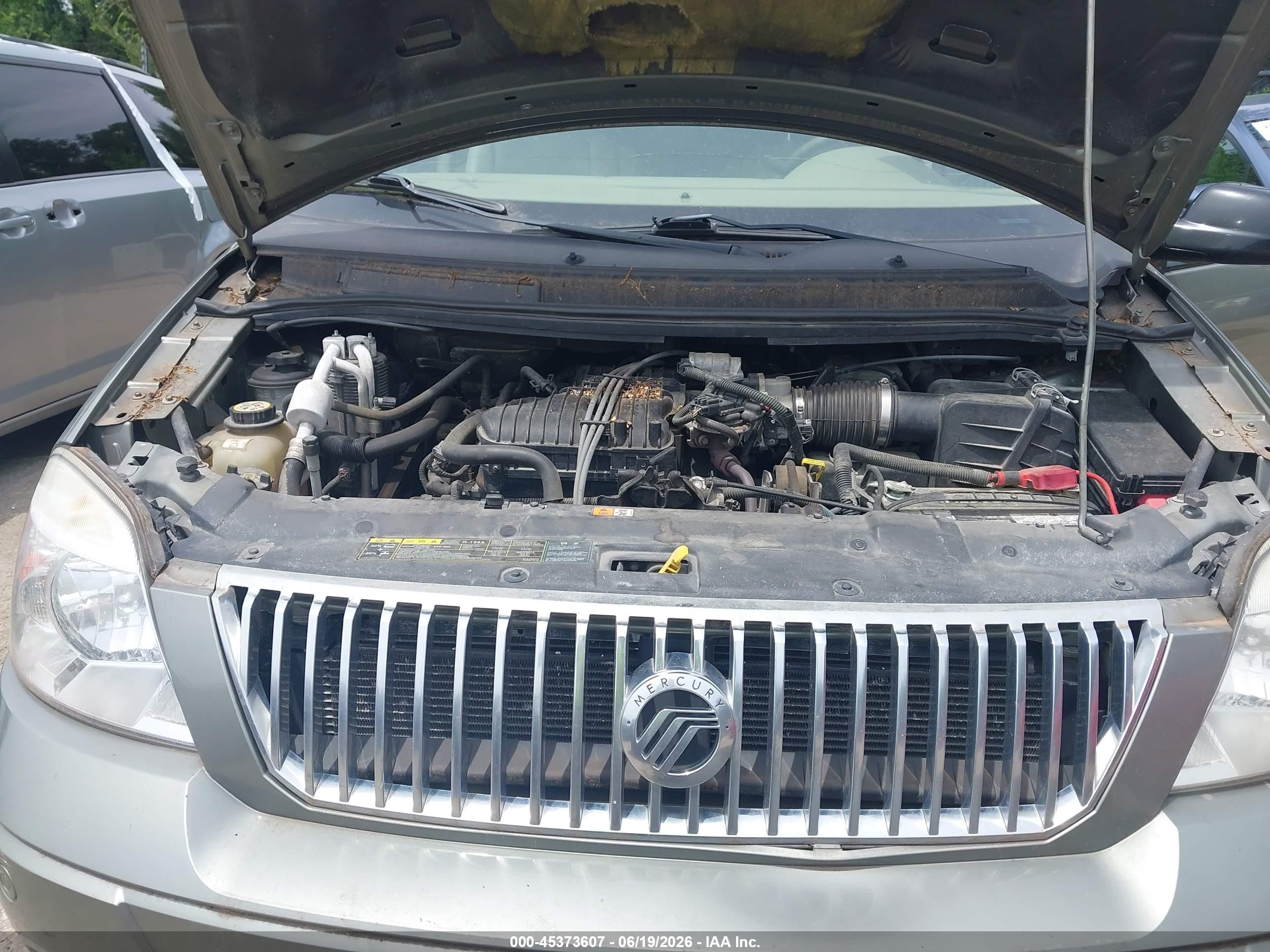 2004 Mercury Monterey   Green vin: 2MRDA20284BJ01378