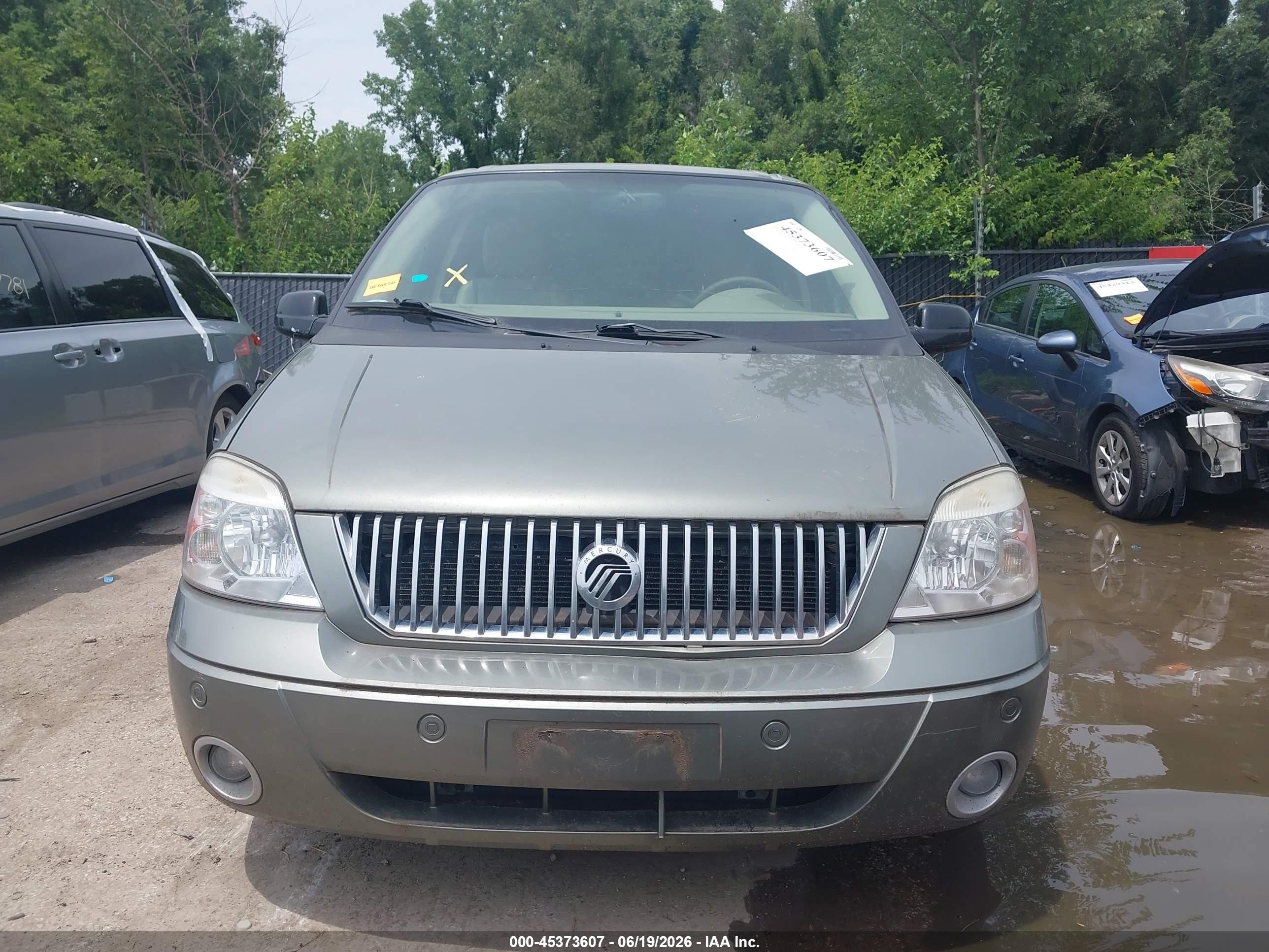 2004 Mercury Monterey   Green vin: 2MRDA20284BJ01378