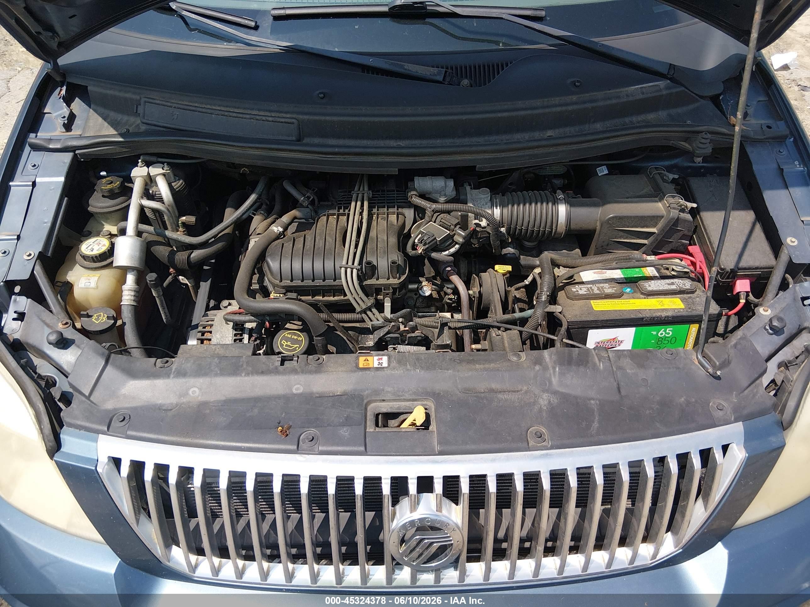 2004 Mercury Monterey   Blue vin: 2MRDA20284BJ12431