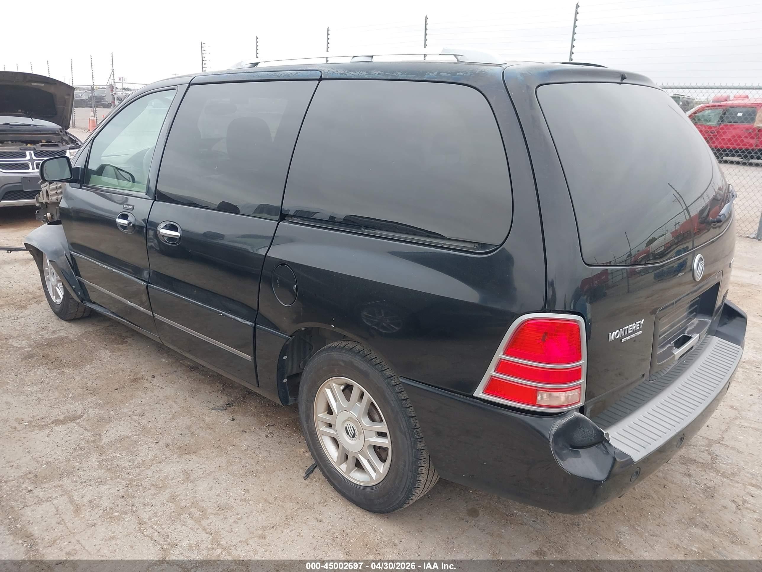 2004 Mercury Monterey   Black vin: 2MRDA20284BJ17726