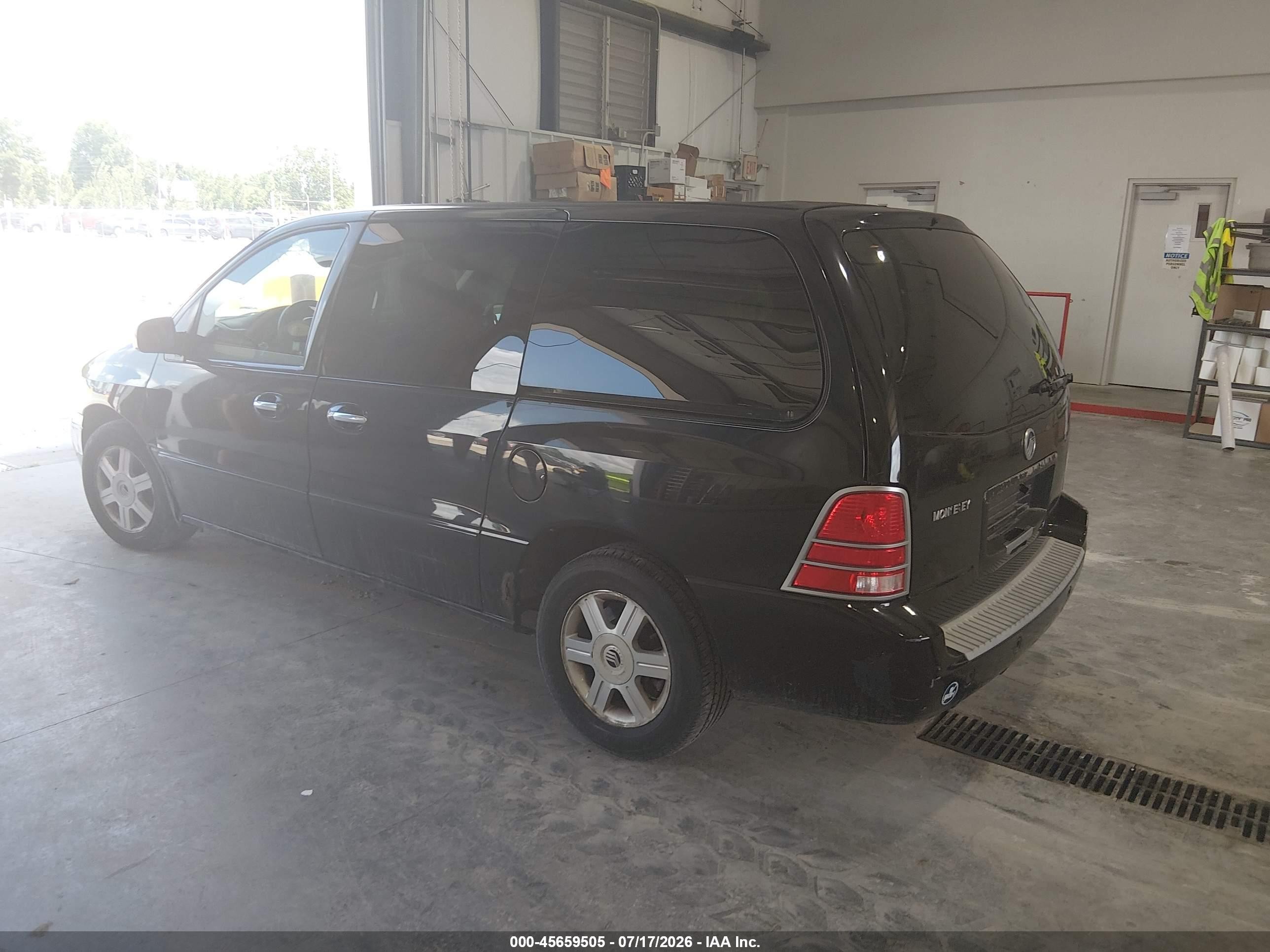 2004 Mercury Monterey   Black vin: 2MRZA20204BJ02403