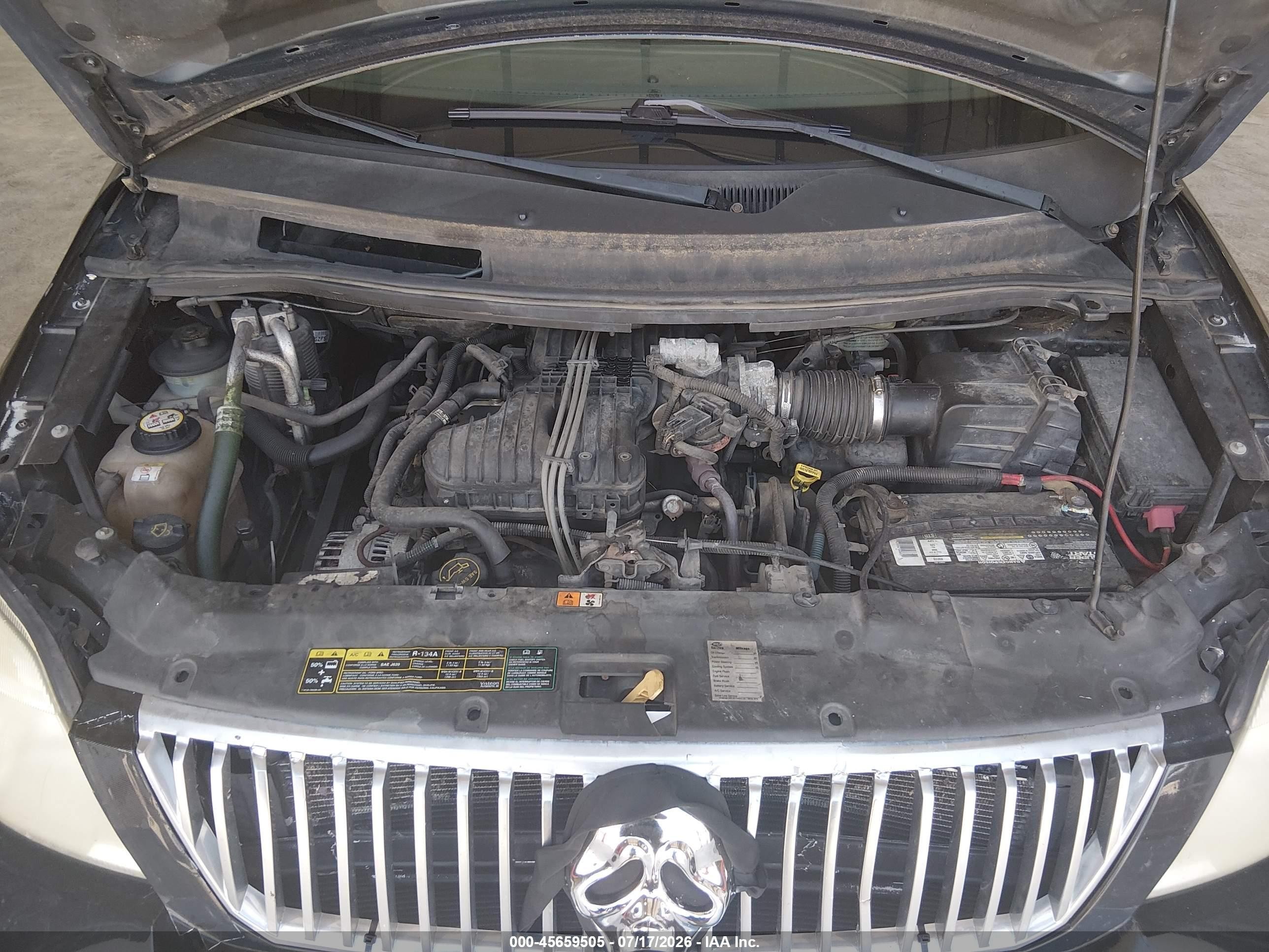 2004 Mercury Monterey   Black vin: 2MRZA20204BJ02403
