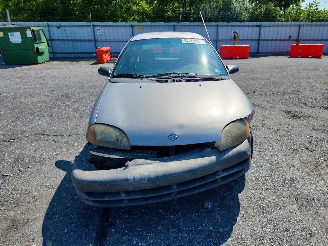 2001 Suzuki Swift Base Silver vin: 2S2AB21H216601018