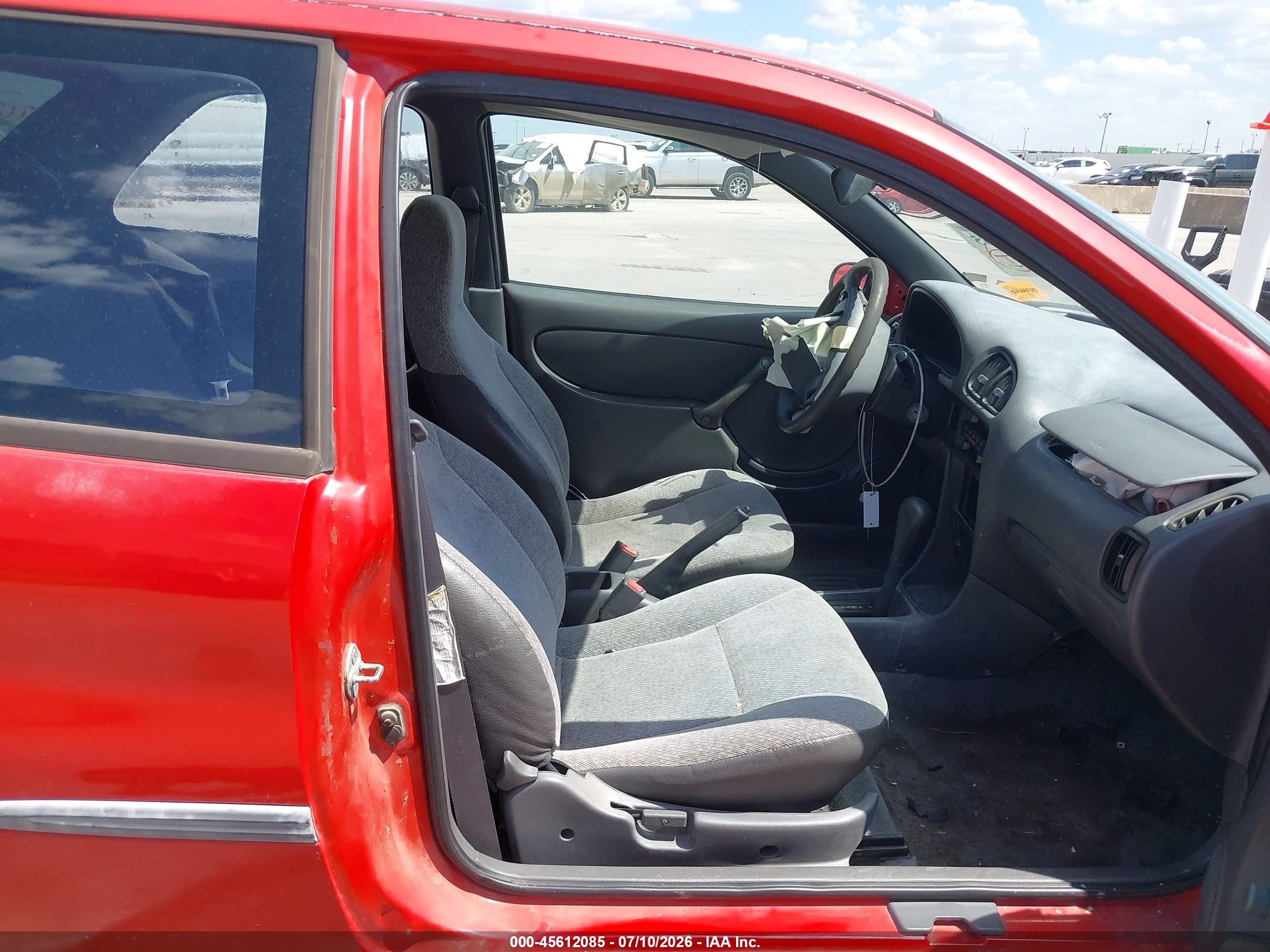 2001 Suzuki Swift Ga/gl Red vin: 2S2AB21H616602611