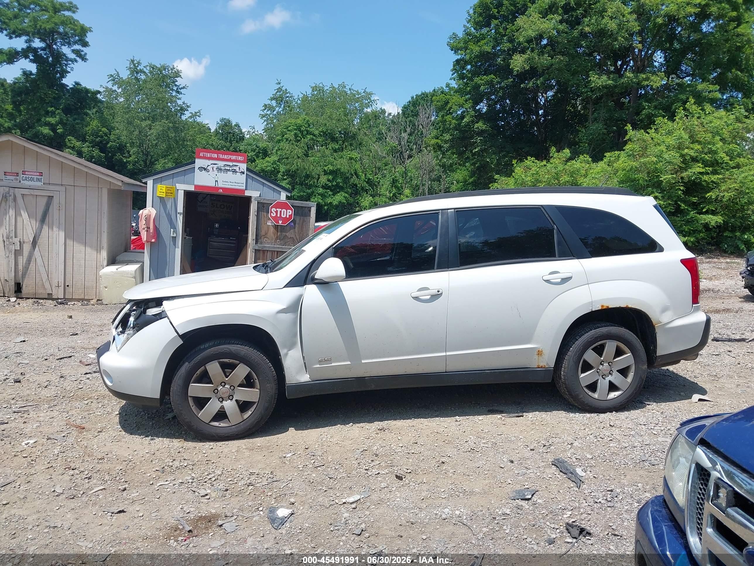 2008 Suzuki Xl7 Base 5 Passenger (a5)/premium White vin: 2S3DA117086105254