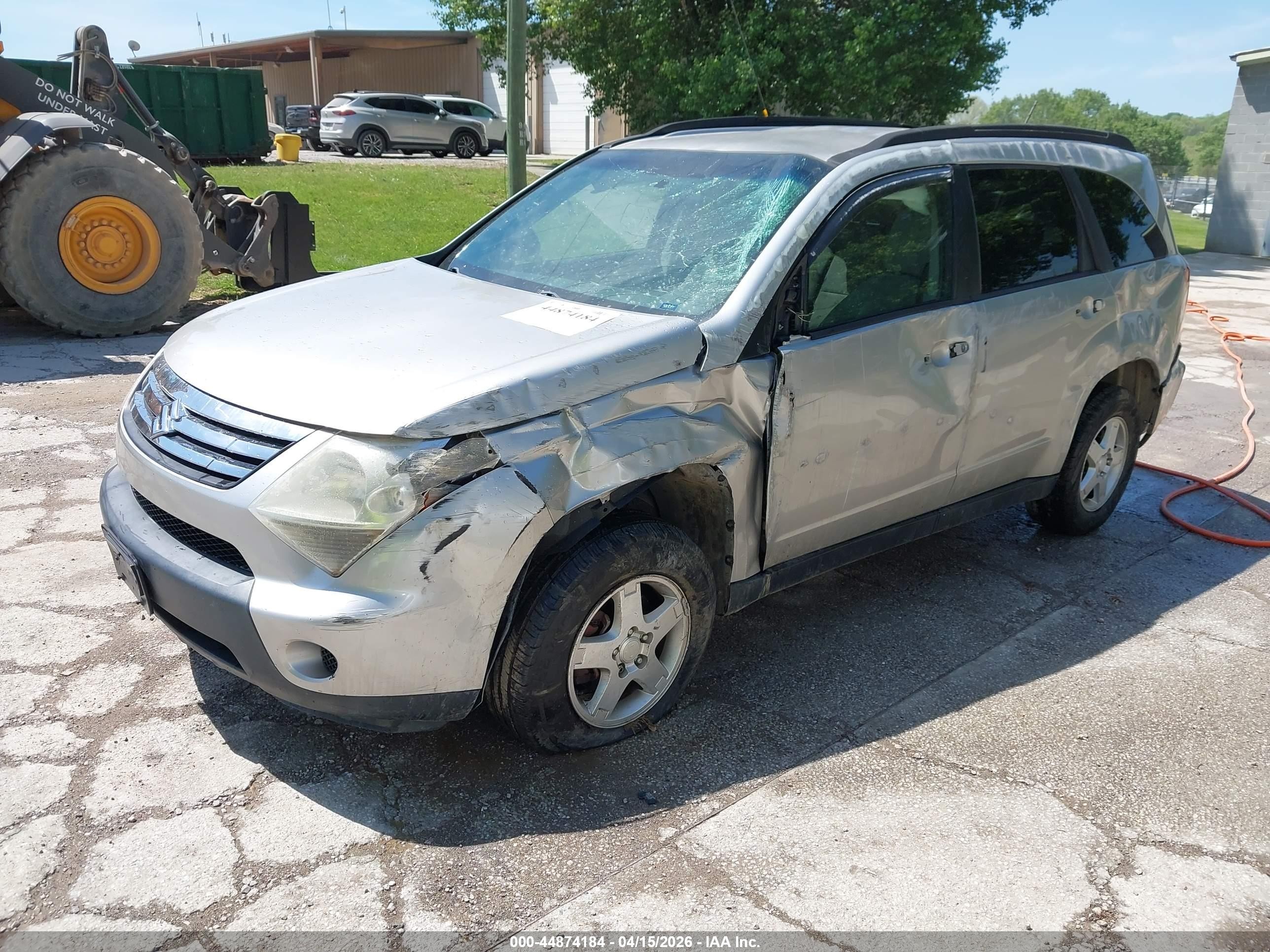 2007 Suzuki Xl7   Silver vin: 2S3DA117X76111643