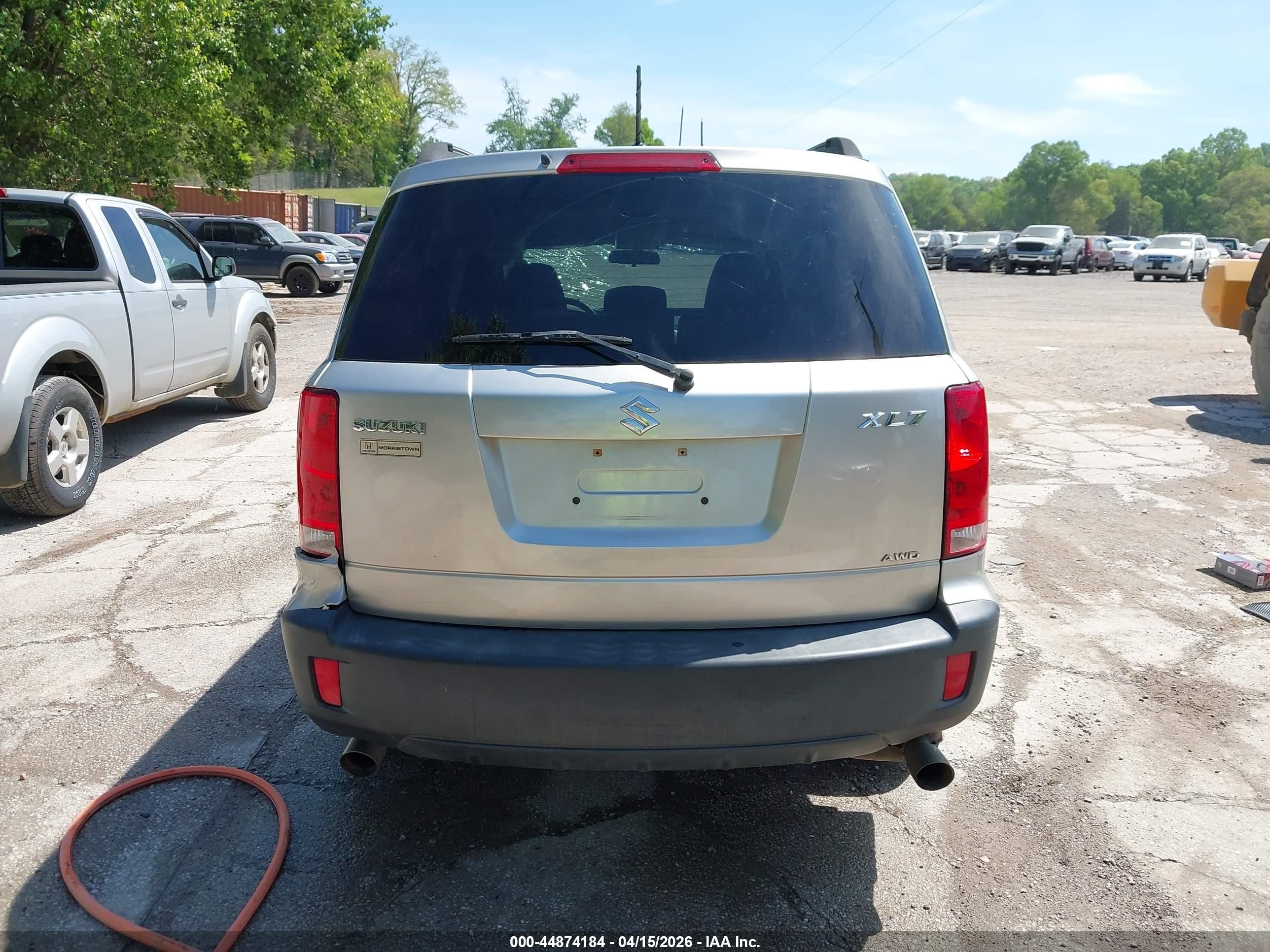 2007 Suzuki Xl7   Silver vin: 2S3DA117X76111643