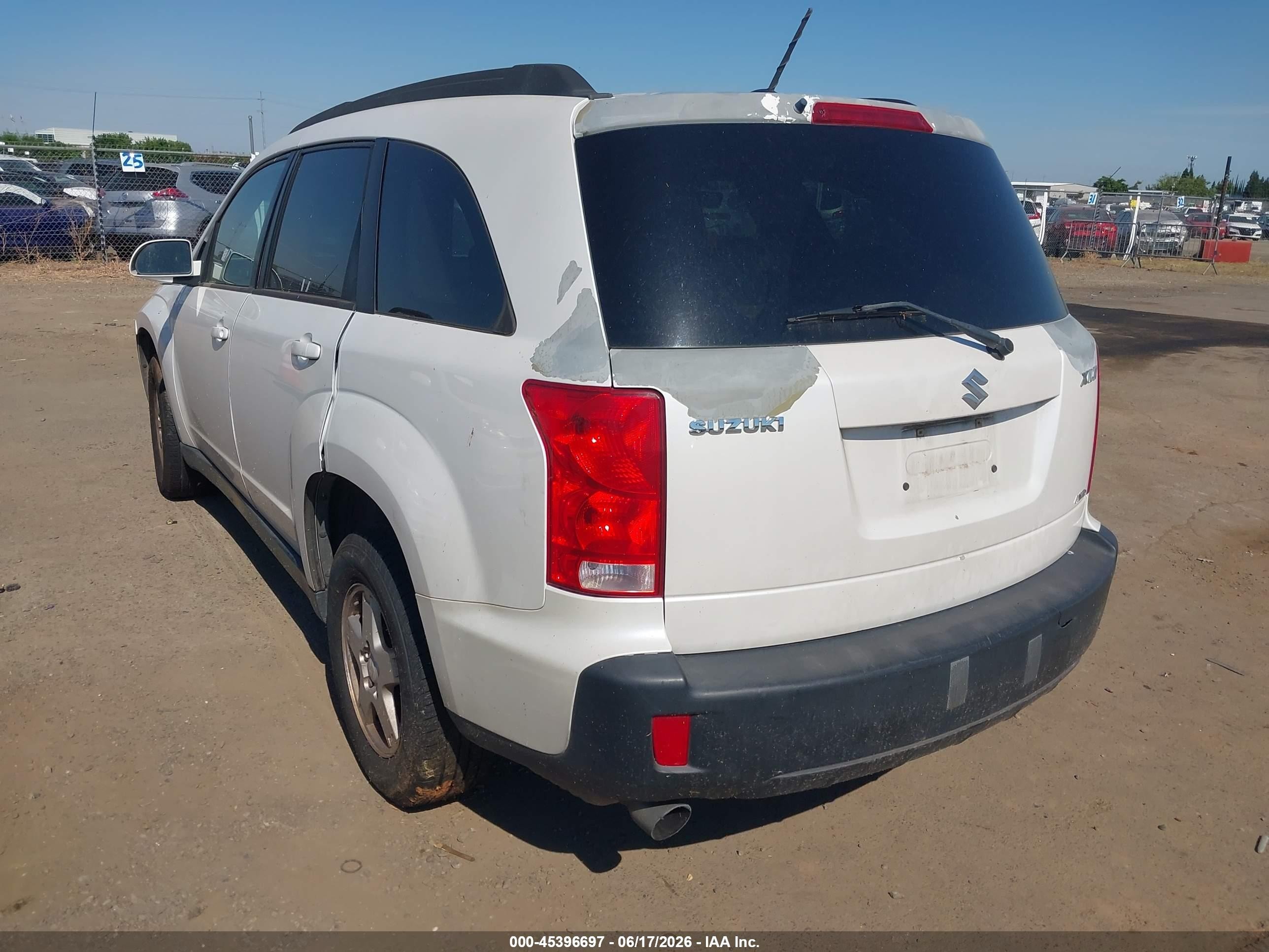 2007 Suzuki Xl7 Белый vin: 2S3DA217676113105