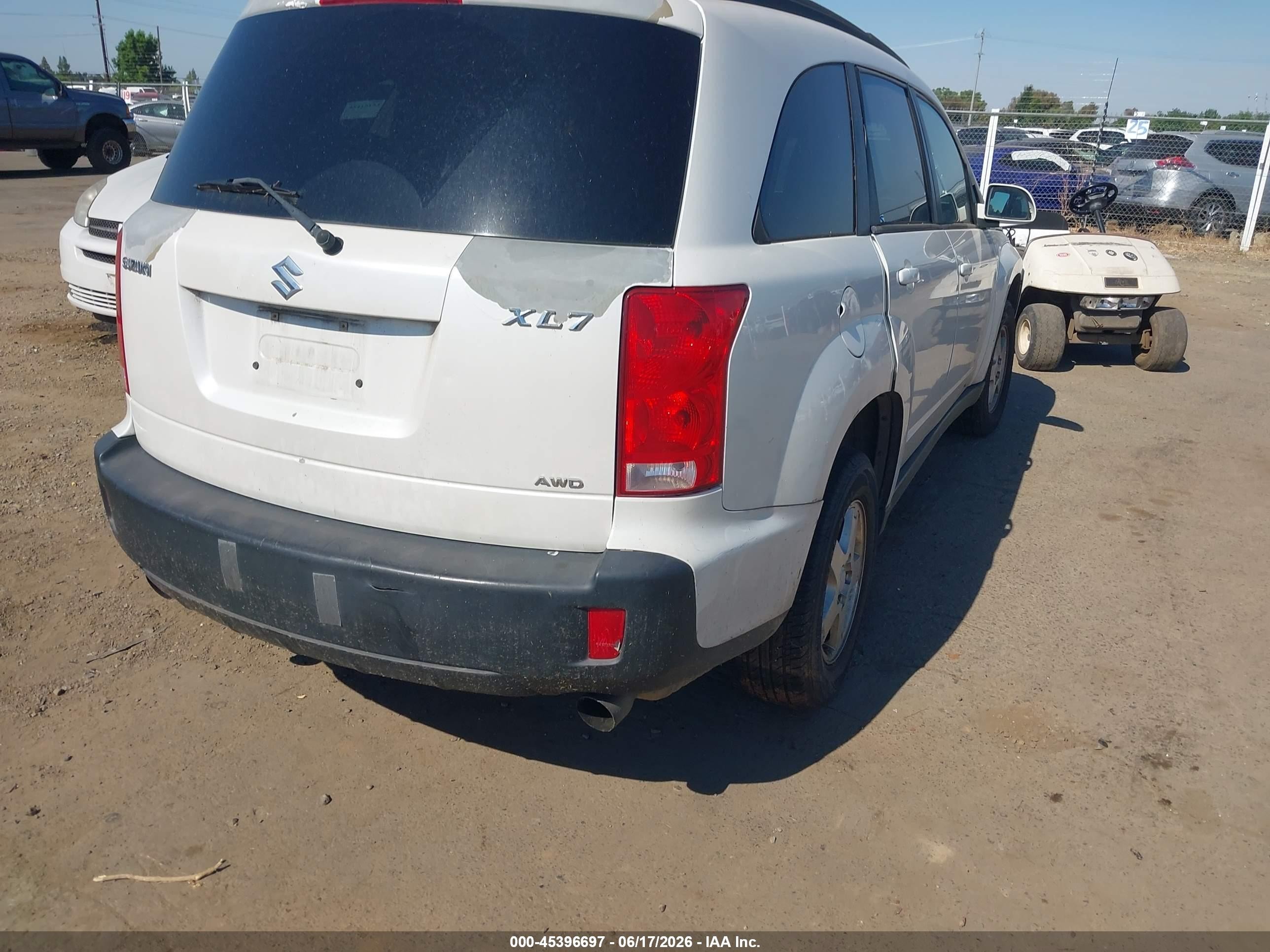 2007 Suzuki Xl7 Белый vin: 2S3DA217676113105