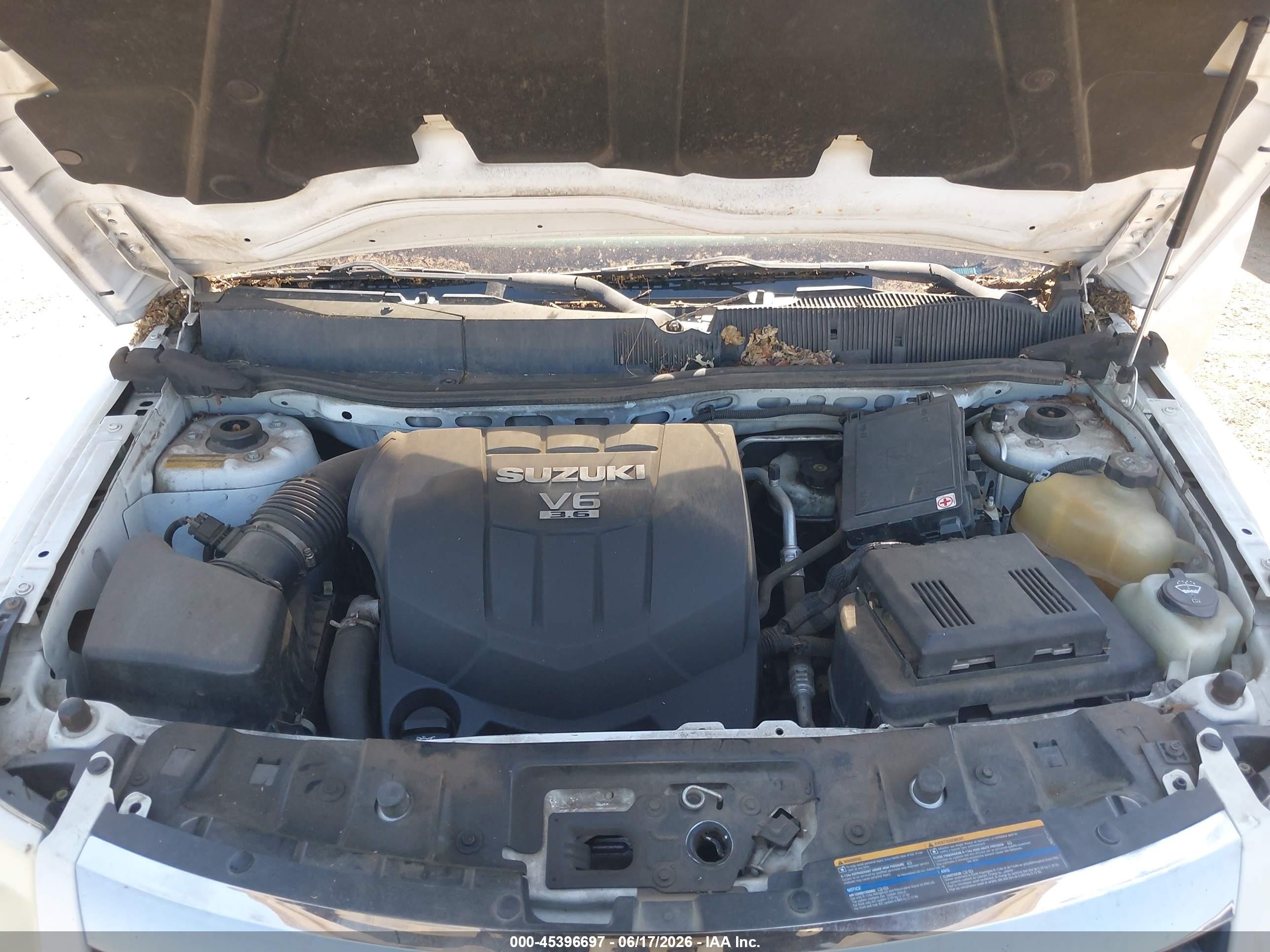 2007 Suzuki Xl7 Белый vin: 2S3DA217676113105