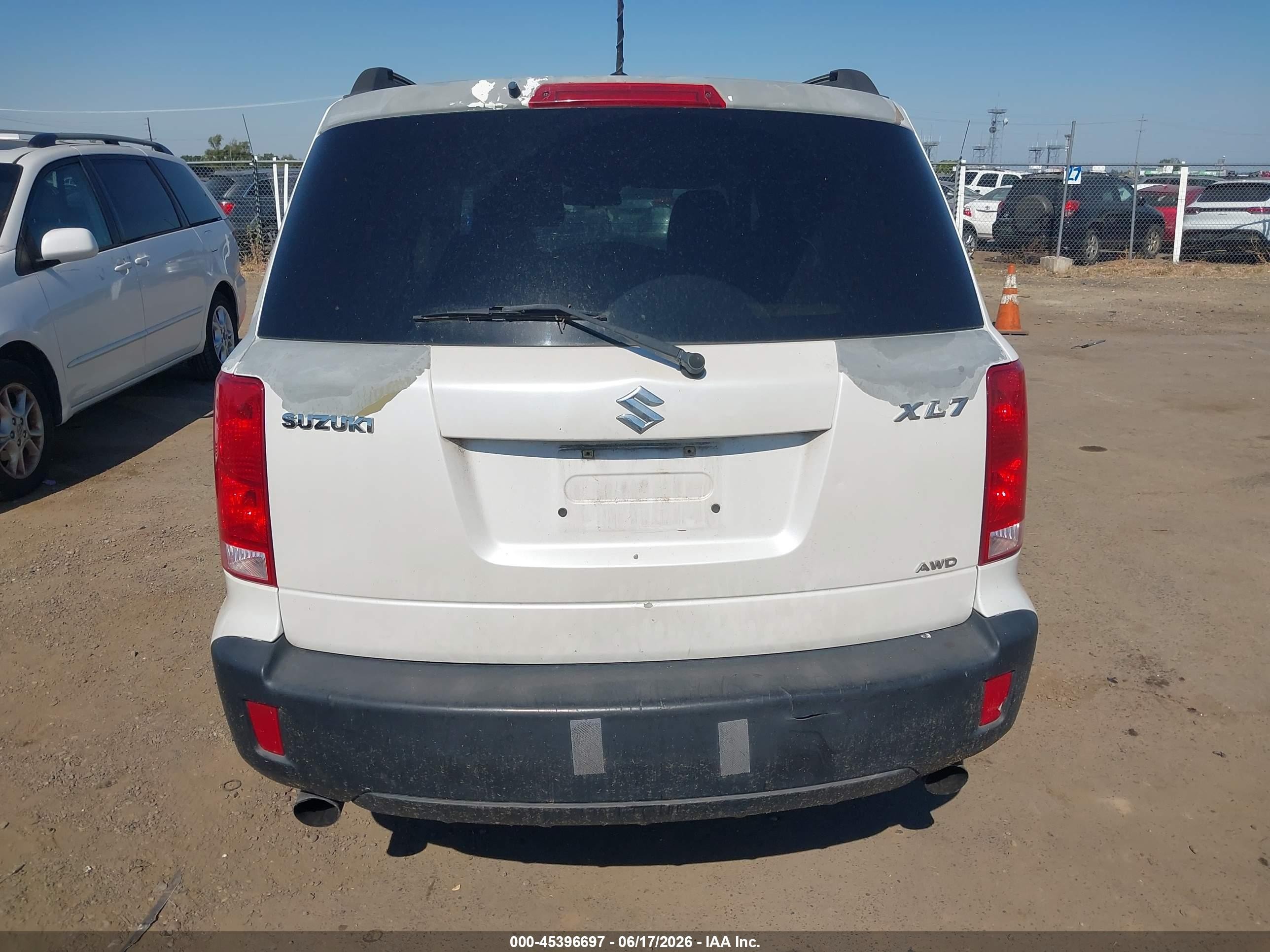 2007 Suzuki Xl7 Белый vin: 2S3DA217676113105