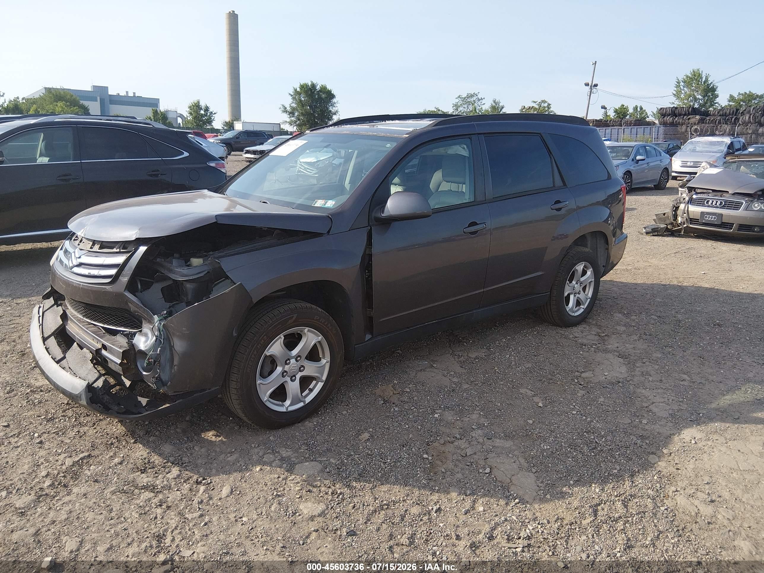 2008 Suzuki Xl7 Luxury Brown vin: 2S3DA417186116829