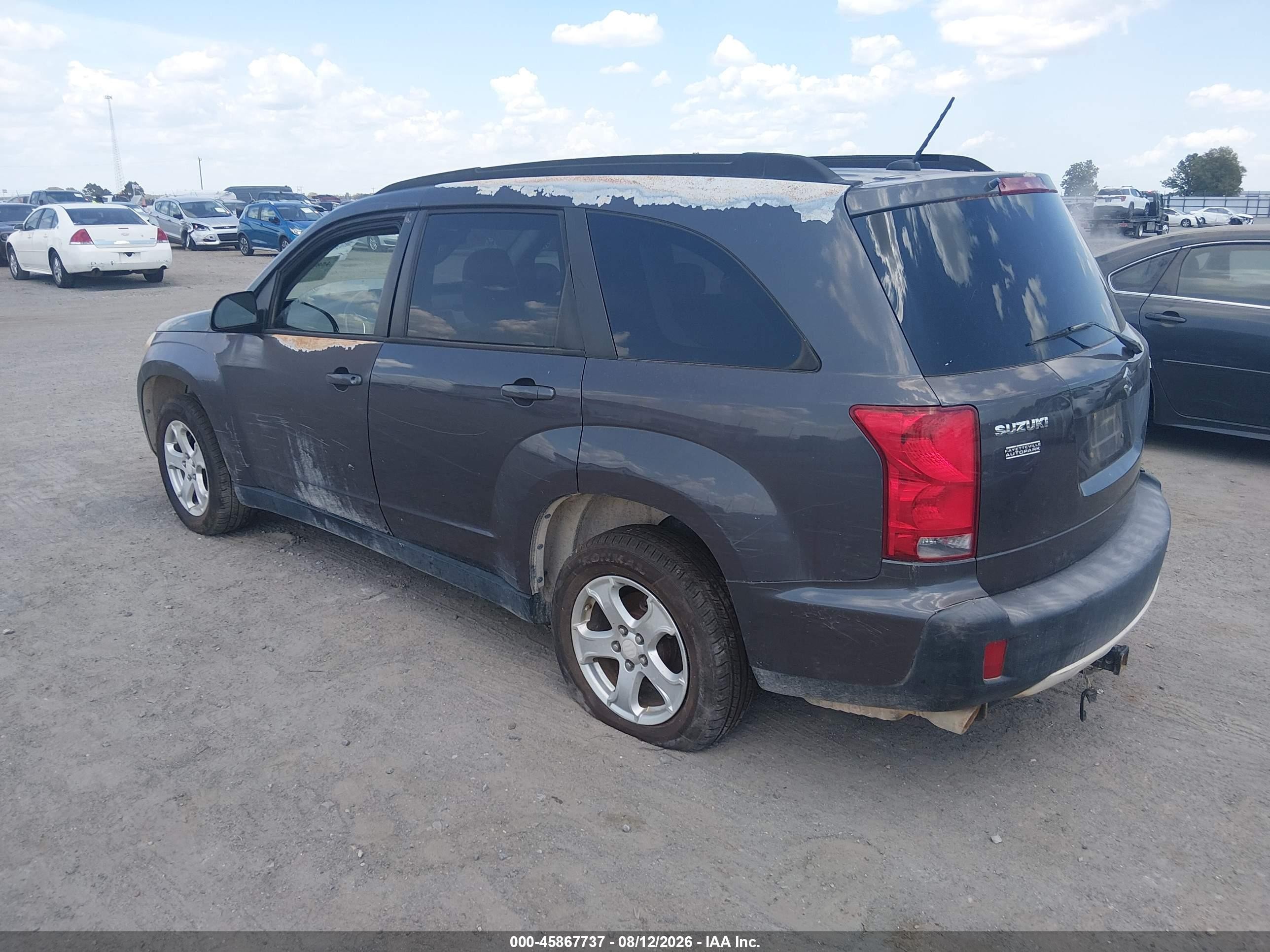 2008 Suzuki Xl7 Luxury Gray vin: 2S3DA417186119228