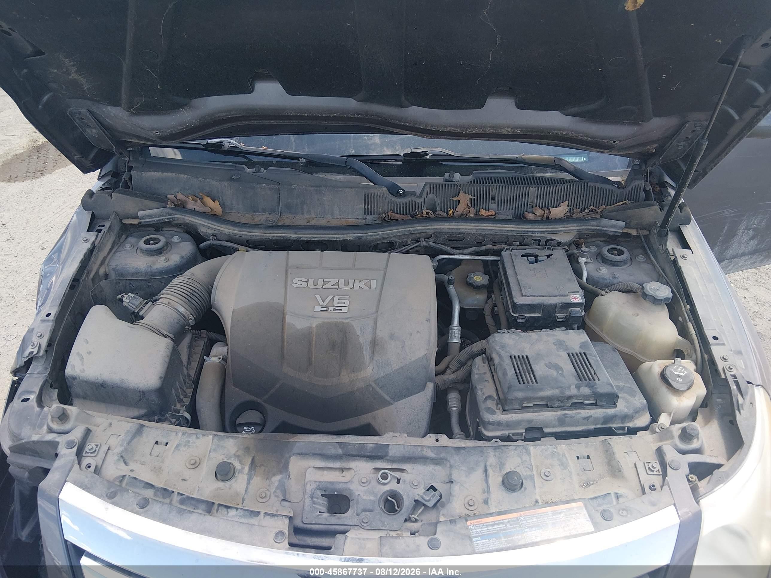 2008 Suzuki Xl7 Luxury Gray vin: 2S3DA417186119228