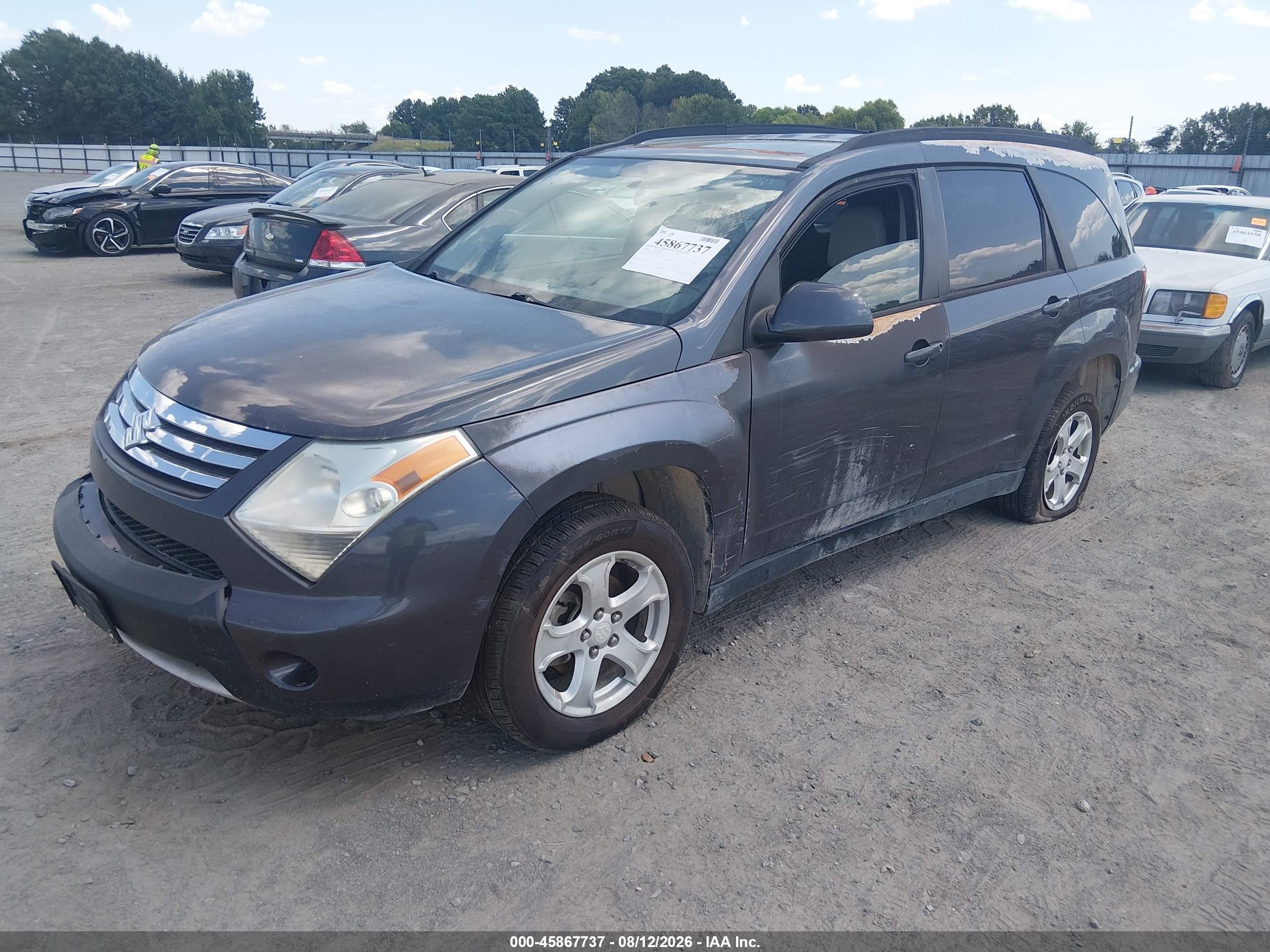 2008 Suzuki Xl7 Luxury Gray vin: 2S3DA417186119228