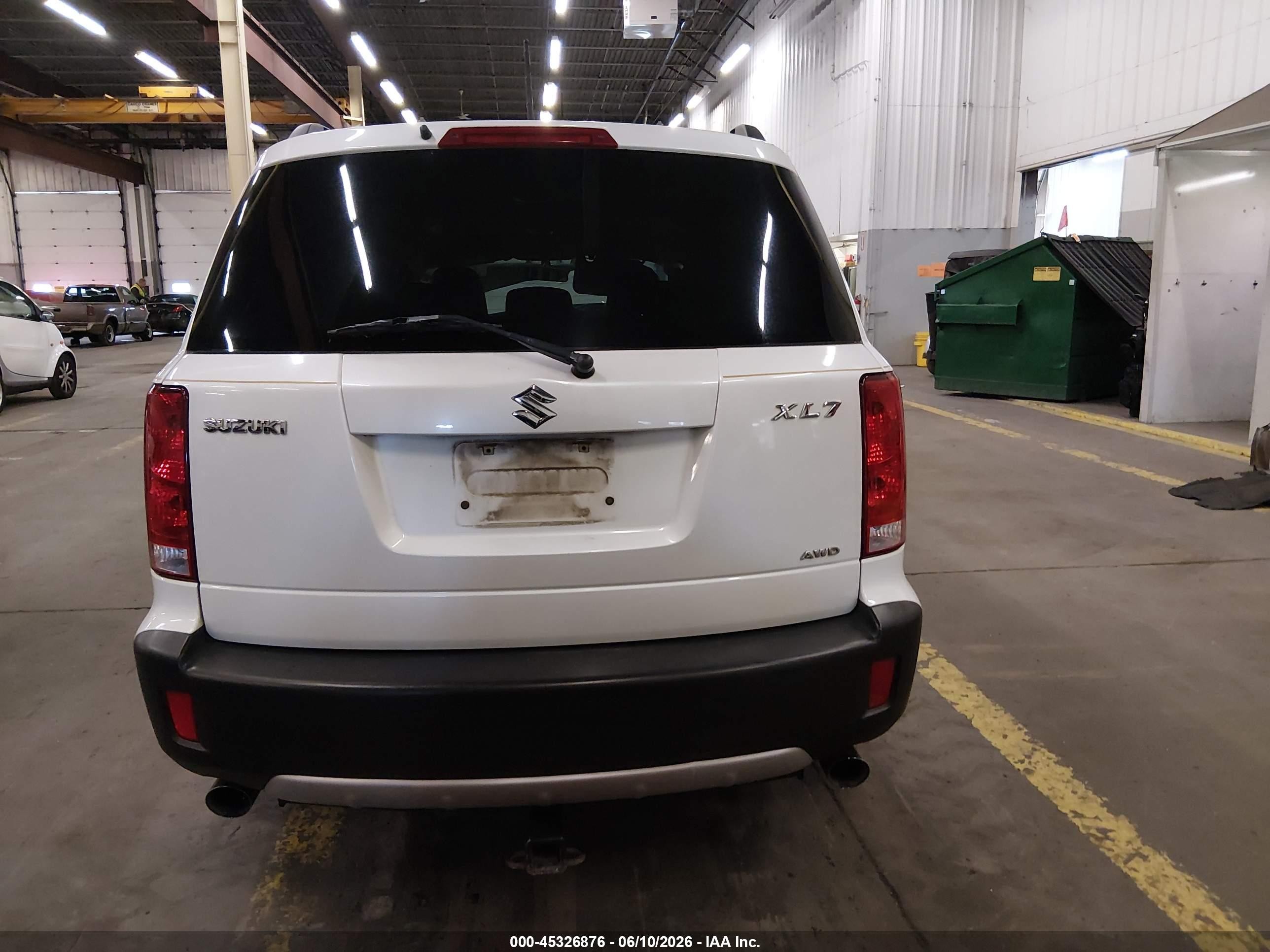 2008 Suzuki Xl7 Luxury Белый vin: 2S3DA417186125031