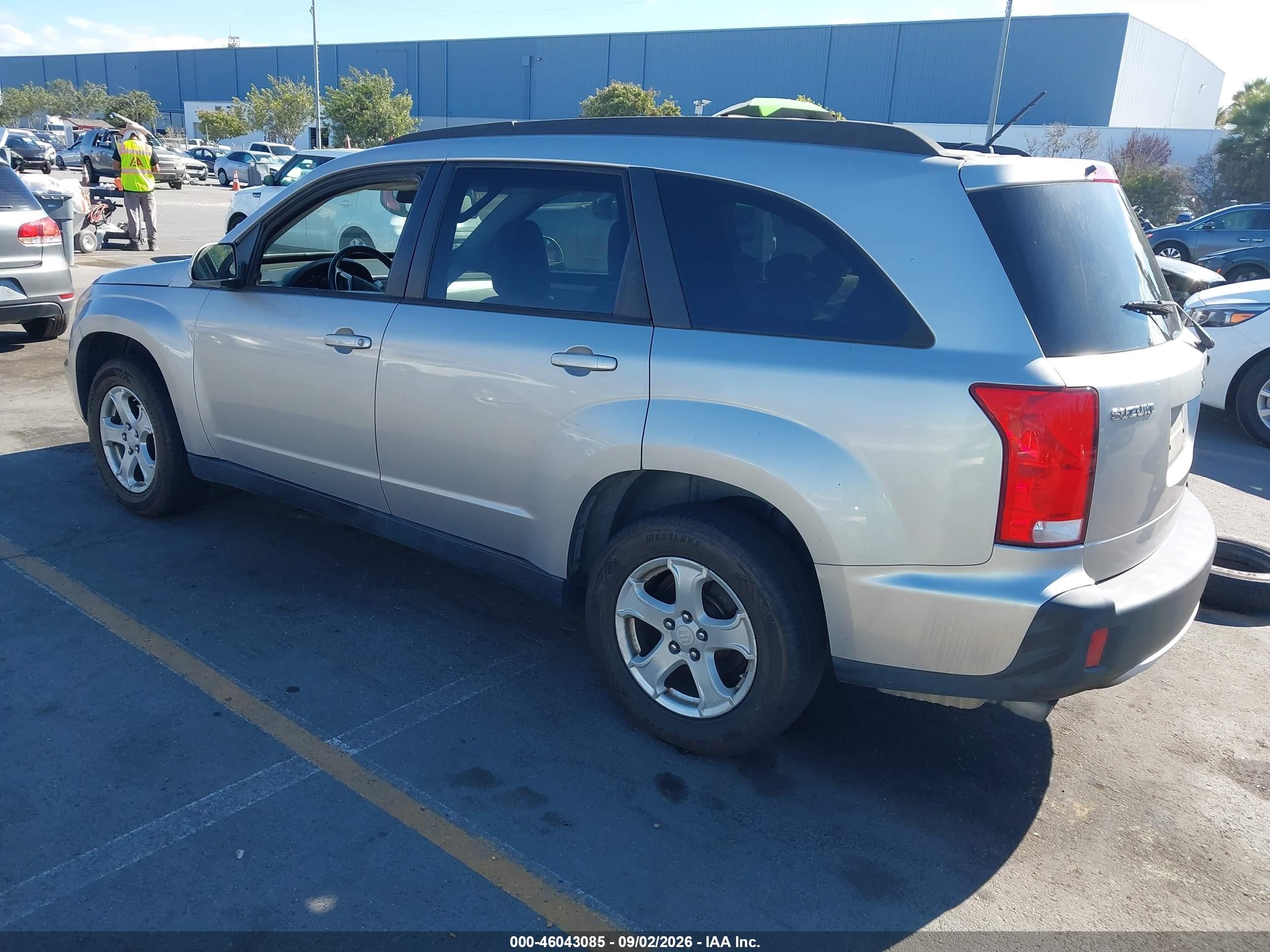 2008 Suzuki Xl7 Luxury Gray vin: 2S3DA417486106697