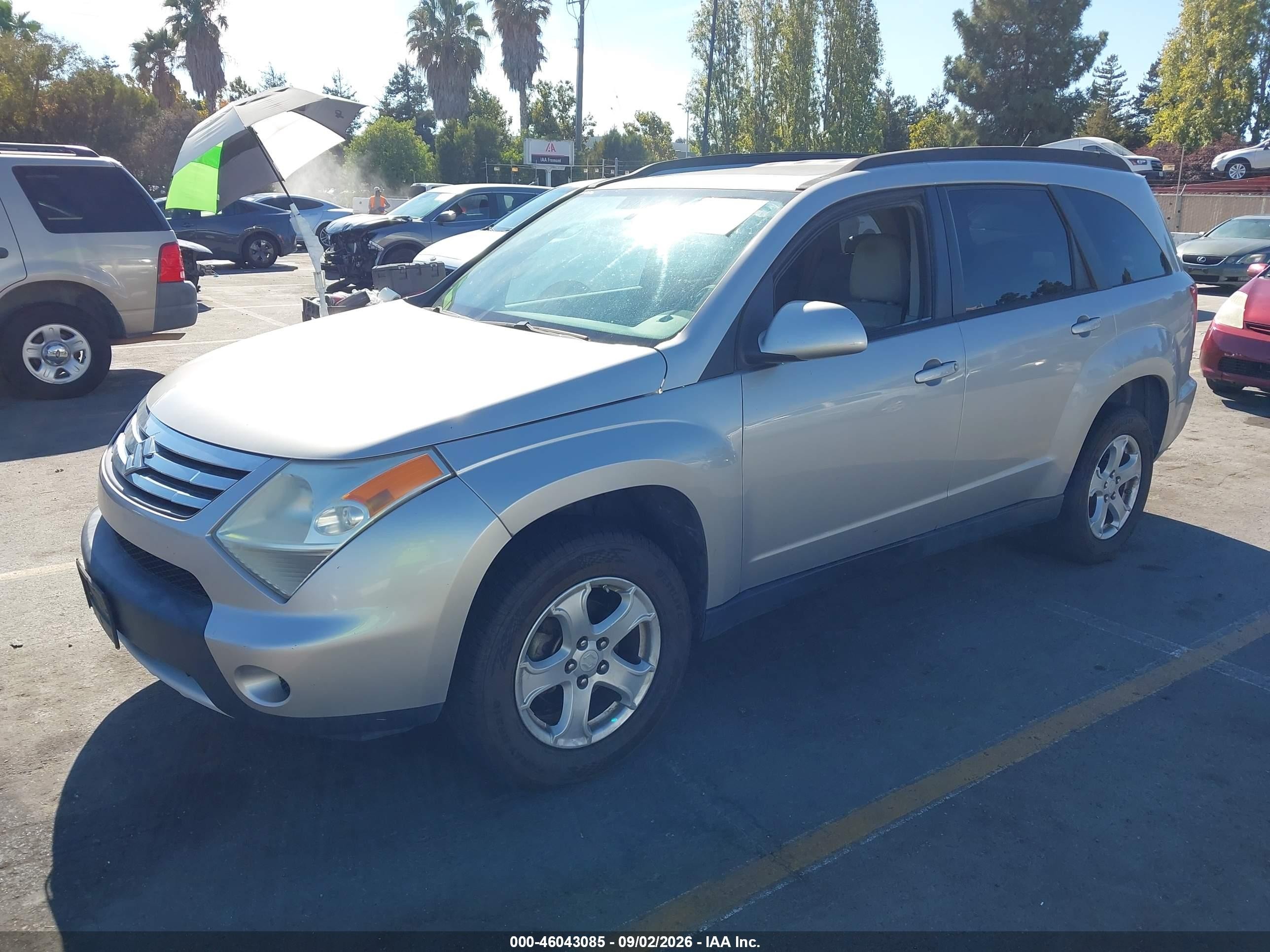 2008 Suzuki Xl7 Luxury Gray vin: 2S3DA417486106697