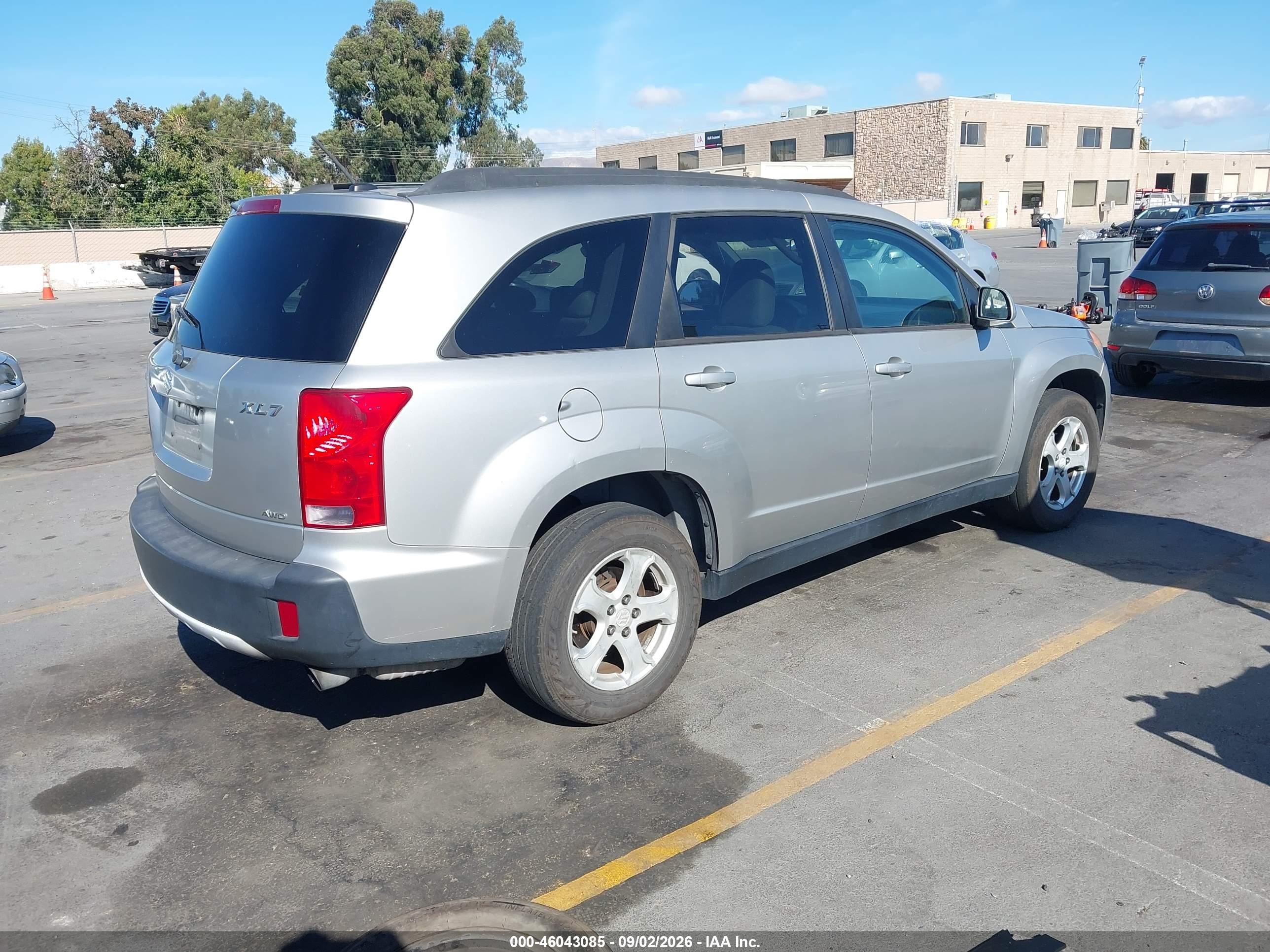 2008 Suzuki Xl7 Luxury Gray vin: 2S3DA417486106697