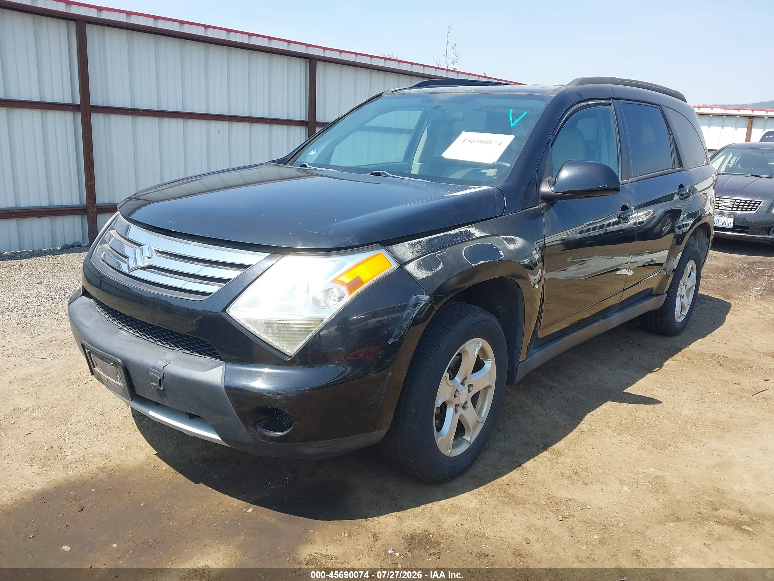 2008 Suzuki Xl7 Luxury Black vin: 2S3DA417686118382