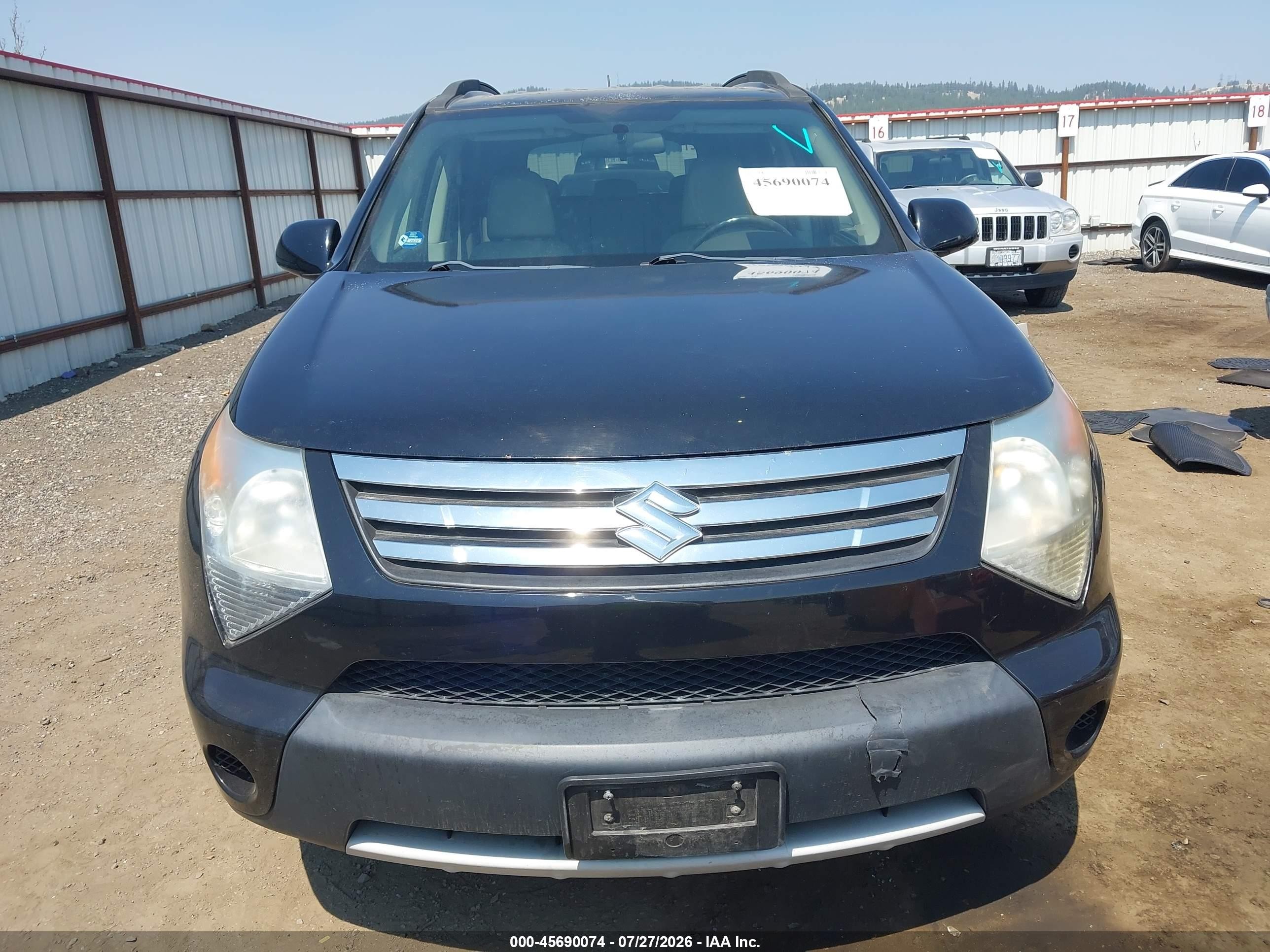 2008 Suzuki Xl7 Luxury Black vin: 2S3DA417686118382