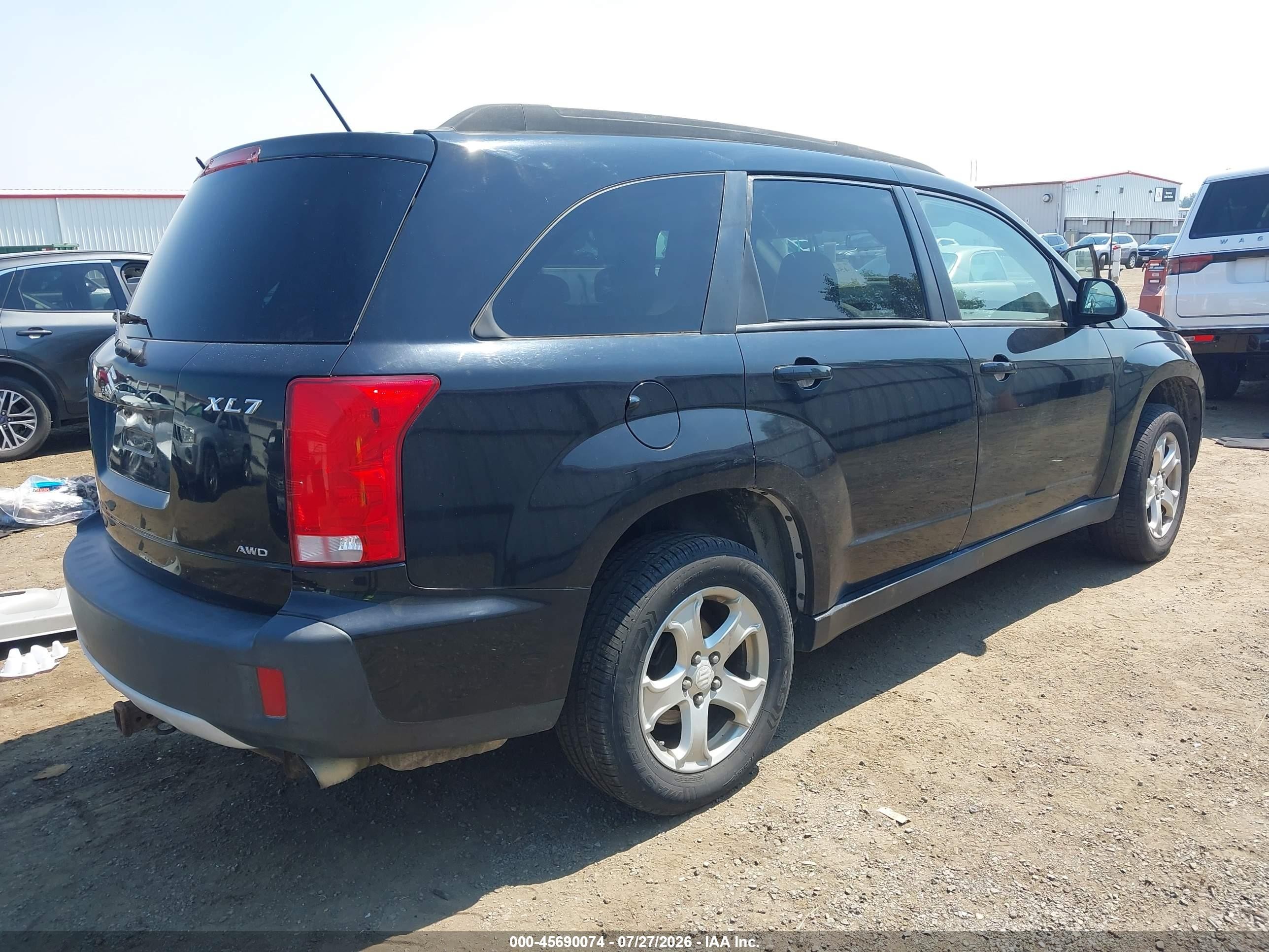 2008 Suzuki Xl7 Luxury Black vin: 2S3DA417686118382