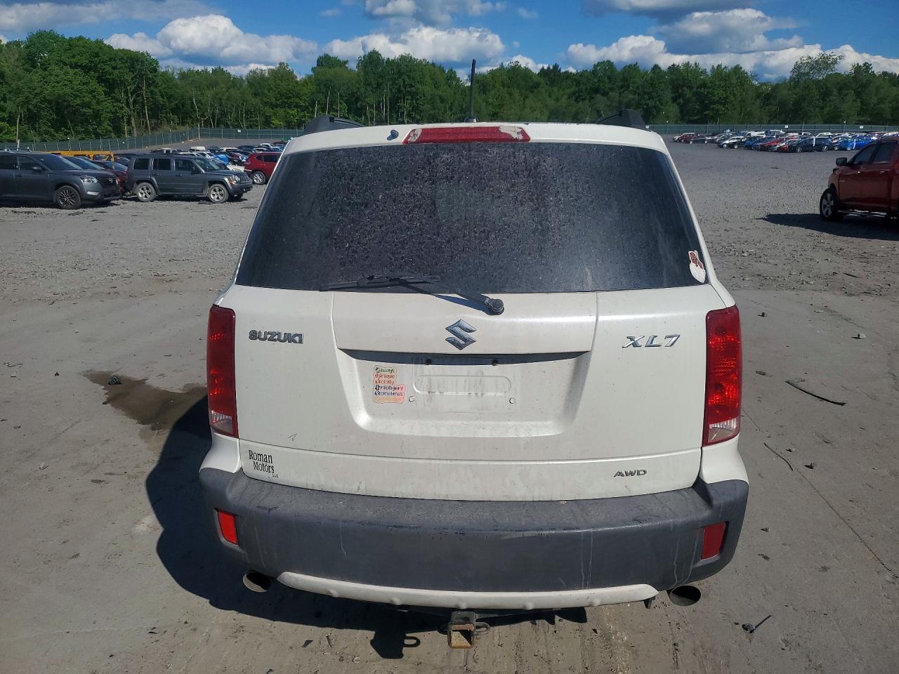 2008 Suzuki Xl7 Luxury White vin: 2S3DA417786113479