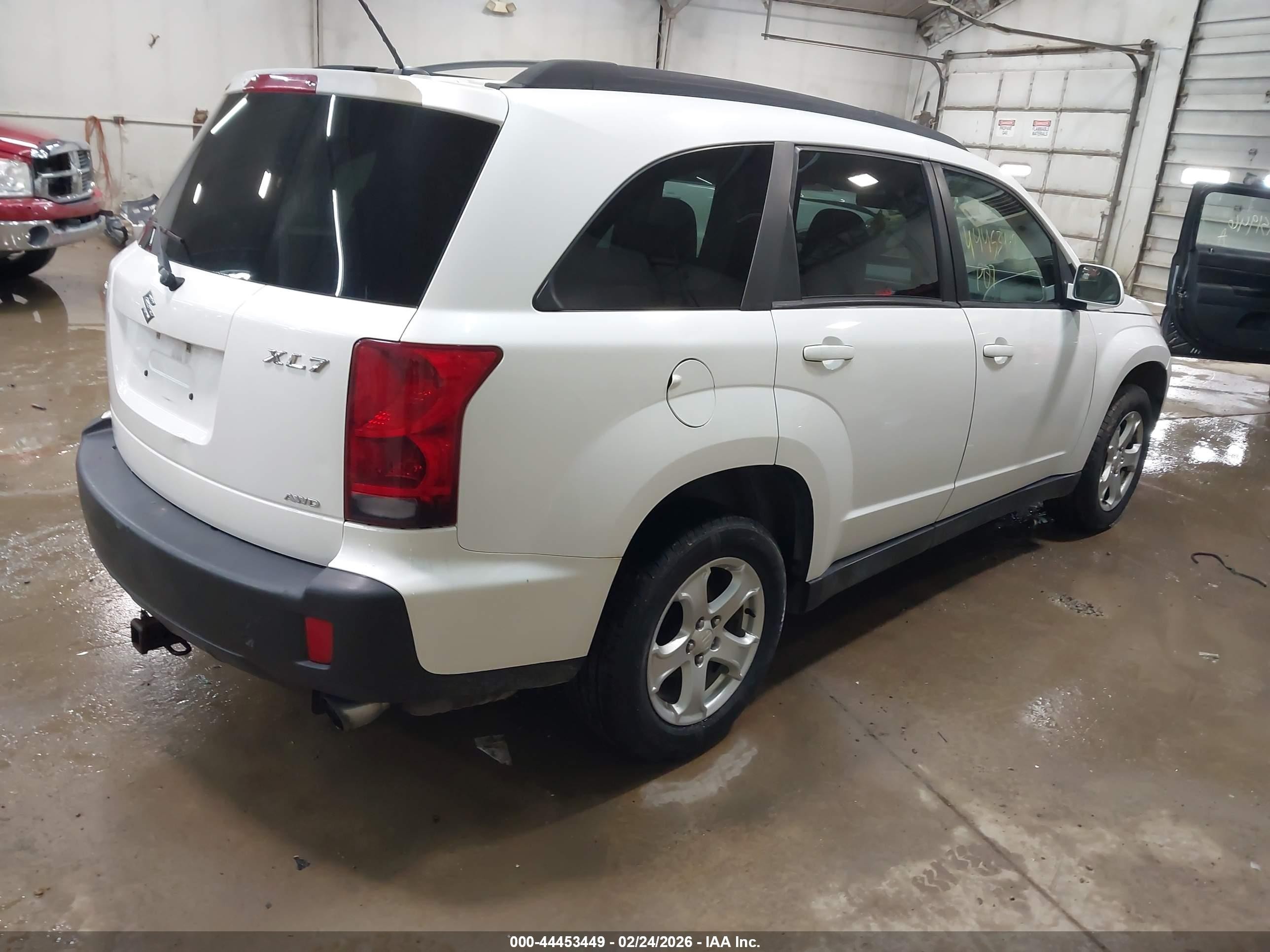 2007 Suzuki Xl7 Luxury White vin: 2S3DA417976126068