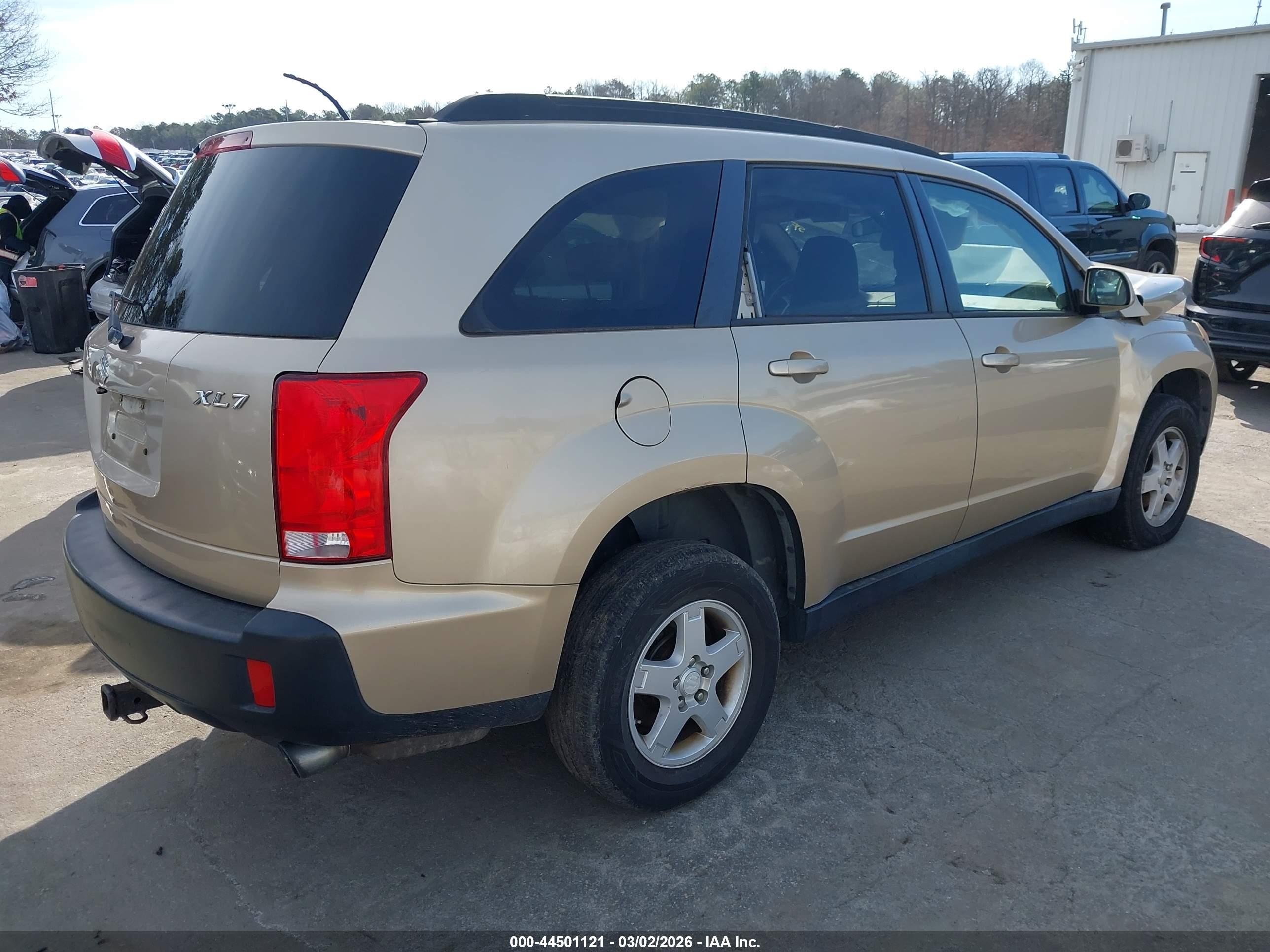 2007 Suzuki Xl7 Gold vin: 2S3DB117476100182
