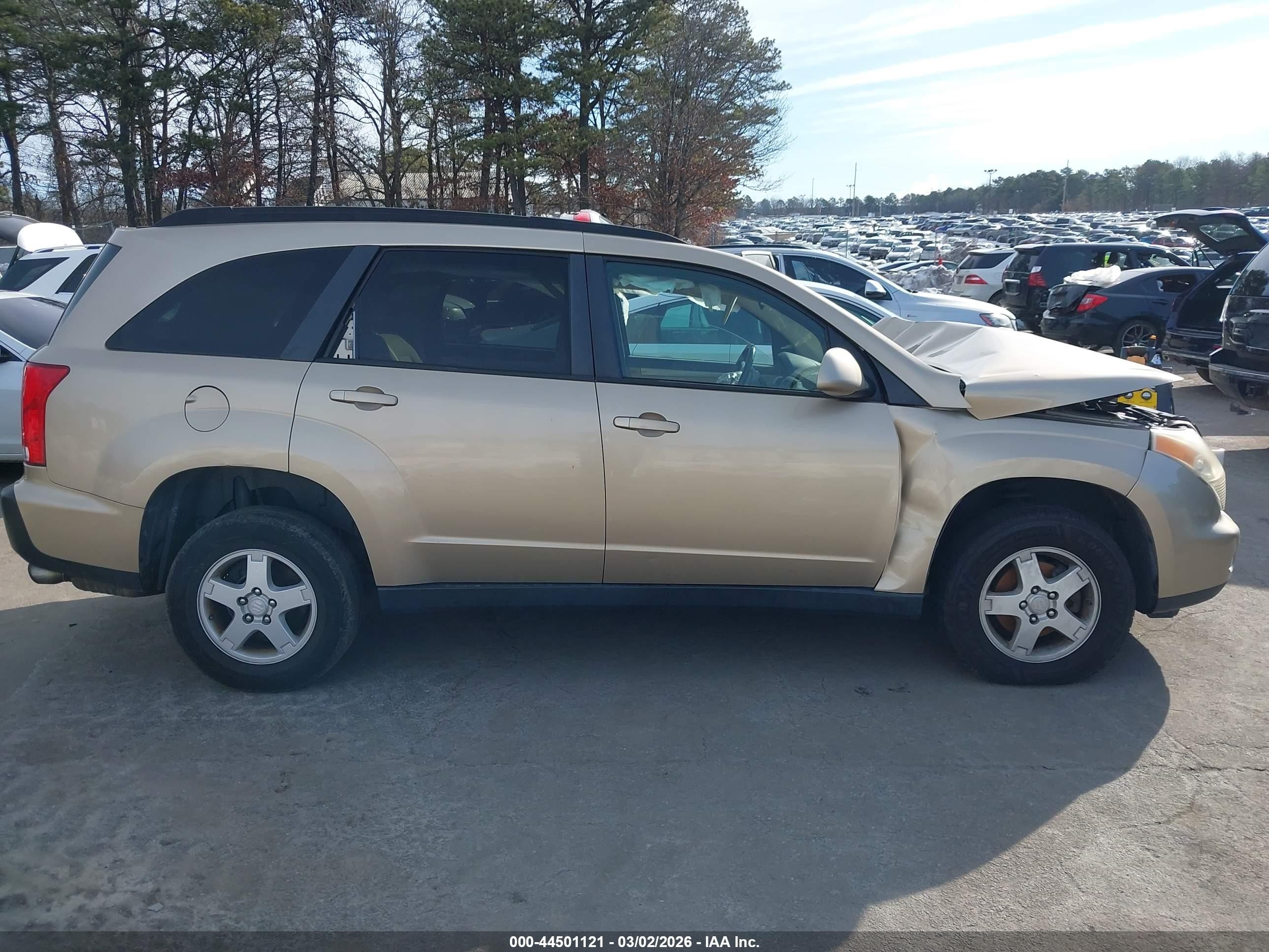 2007 Suzuki Xl7 Gold vin: 2S3DB117476100182