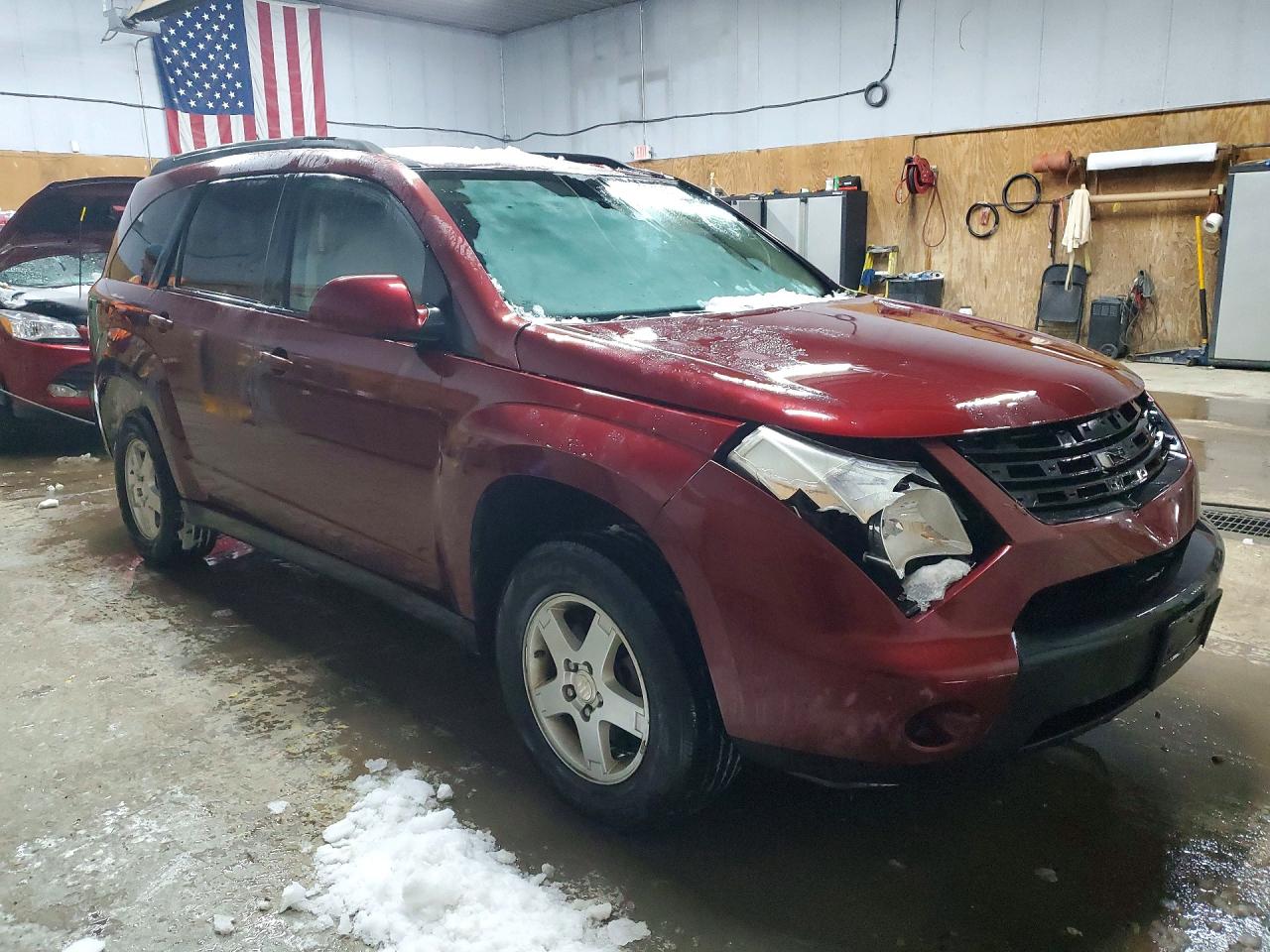 2007 Suzuki Xl7 Burgundy vin: 2S3DB217376123376