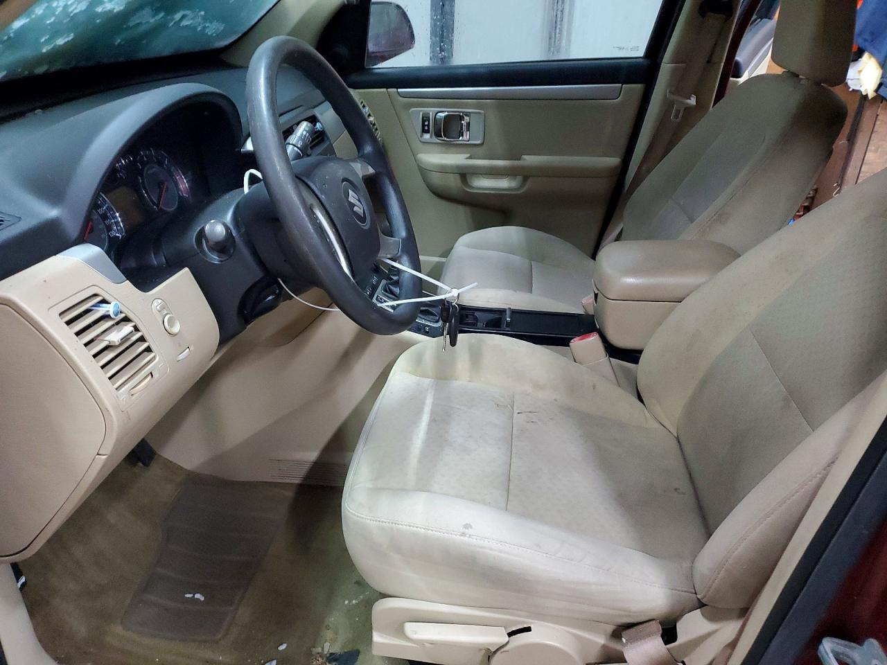 2007 Suzuki Xl7 Burgundy vin: 2S3DB217376123376