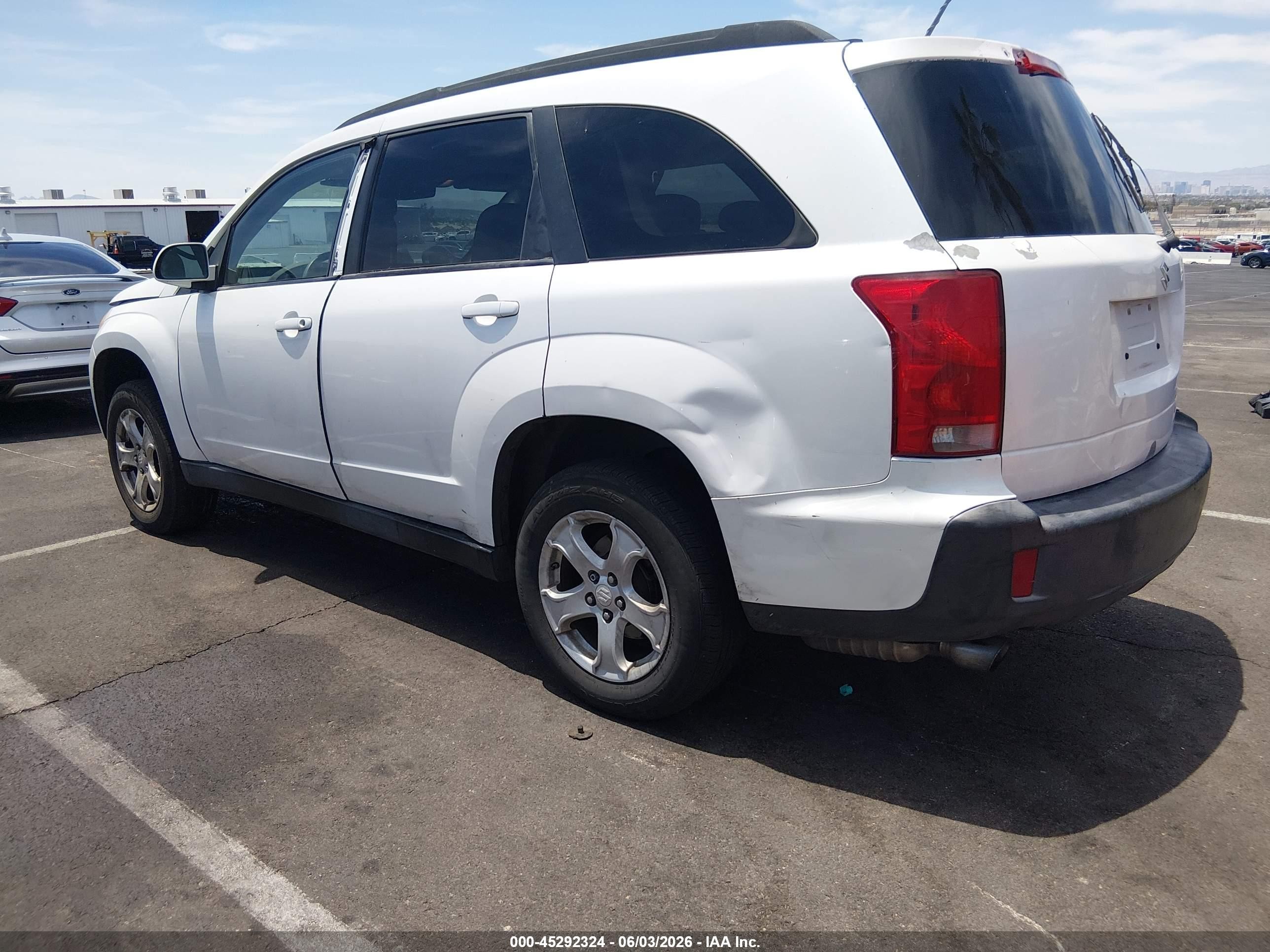 2007 Suzuki Xl7 Luxury White vin: 2S3DB317X76113885