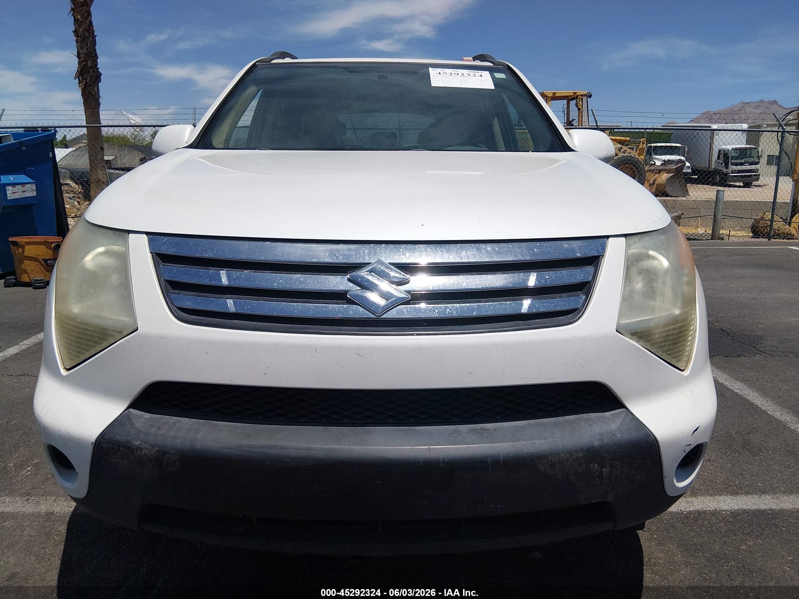 2007 Suzuki Xl7 Luxury White vin: 2S3DB317X76113885