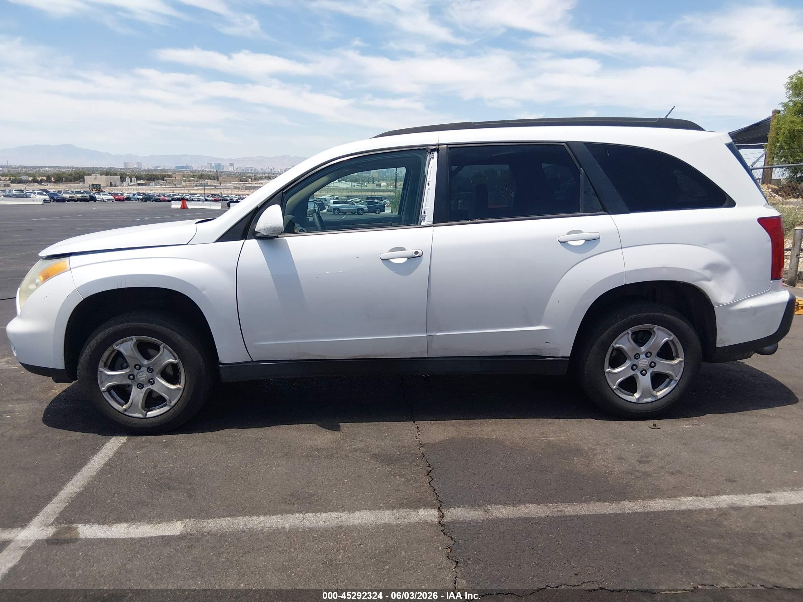 2007 Suzuki Xl7 Luxury White vin: 2S3DB317X76113885