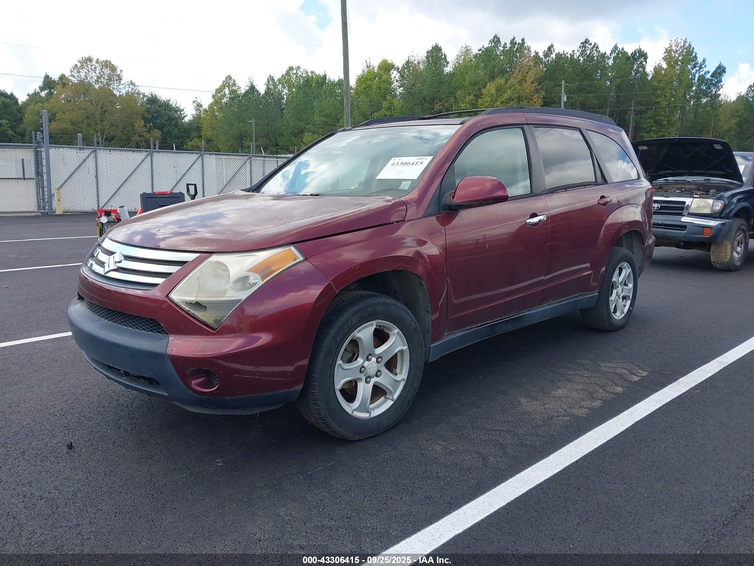 2007 Suzuki Xl7 Luxury Burgundy vin: 2S3DB417276125888