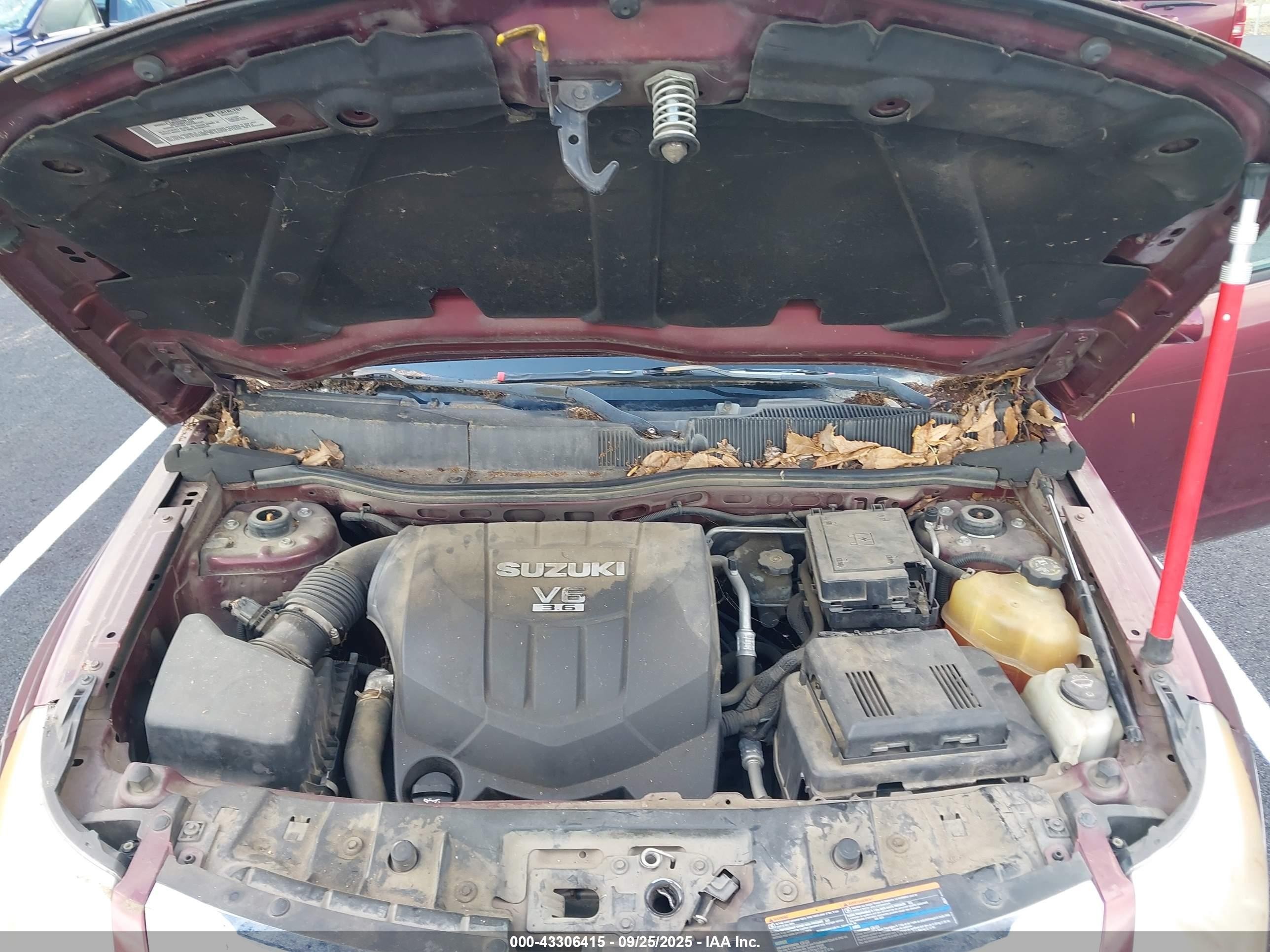 2007 Suzuki Xl7 Luxury Burgundy vin: 2S3DB417276125888