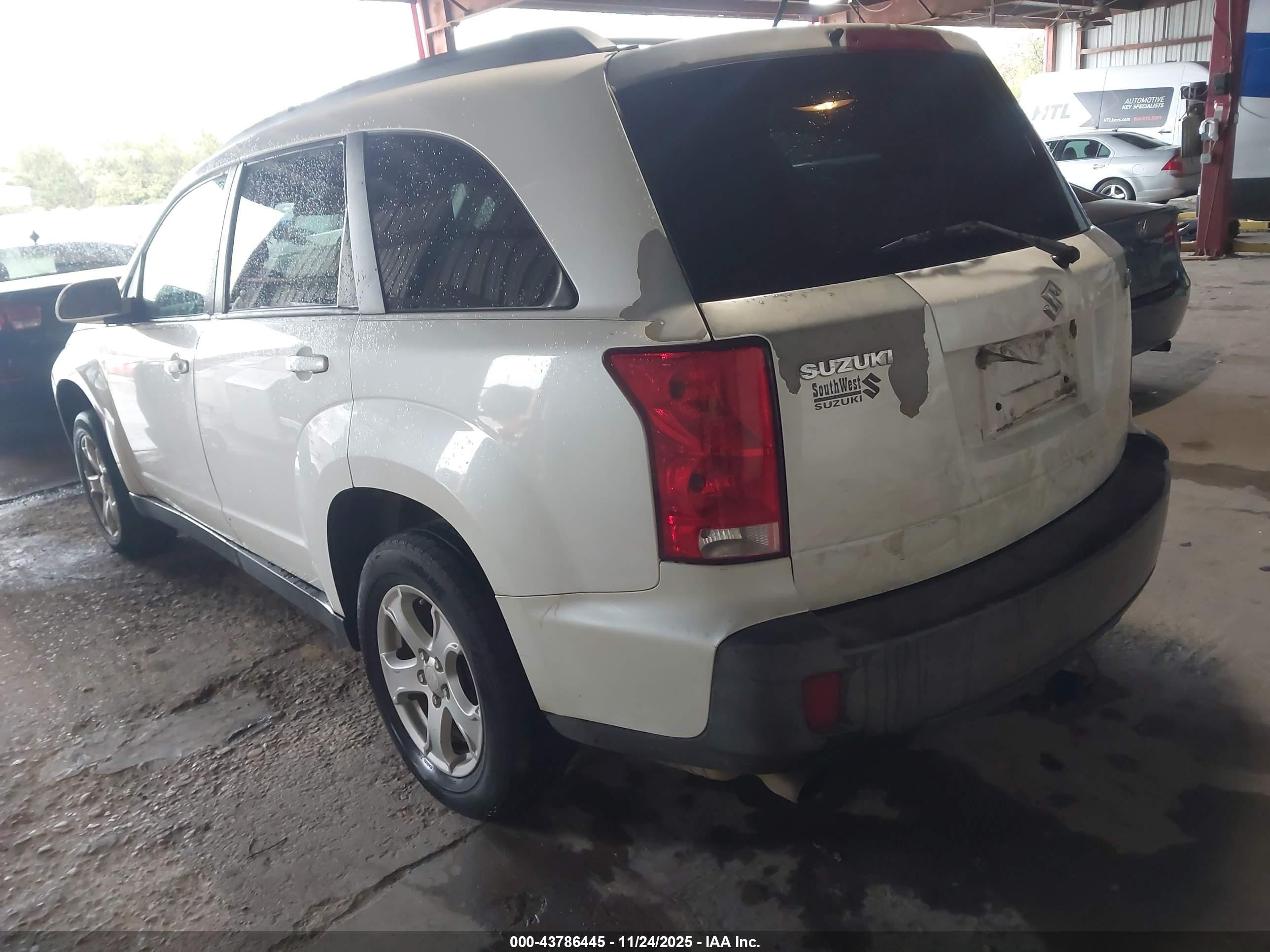 2007 Suzuki Xl7 Luxury Cream vin: 2S3DB417X76123256
