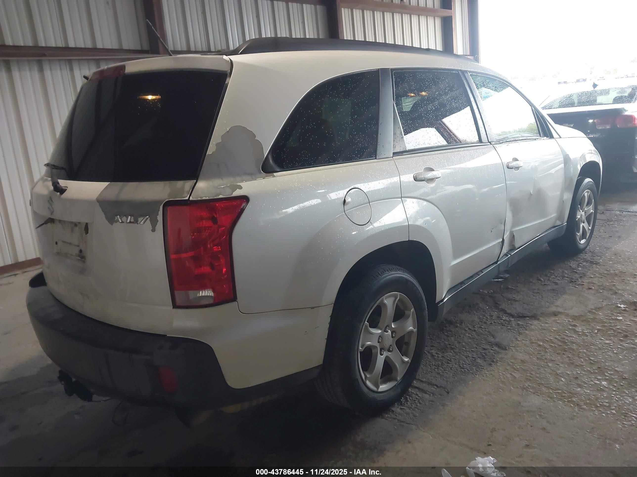 2007 Suzuki Xl7 Luxury Cream vin: 2S3DB417X76123256