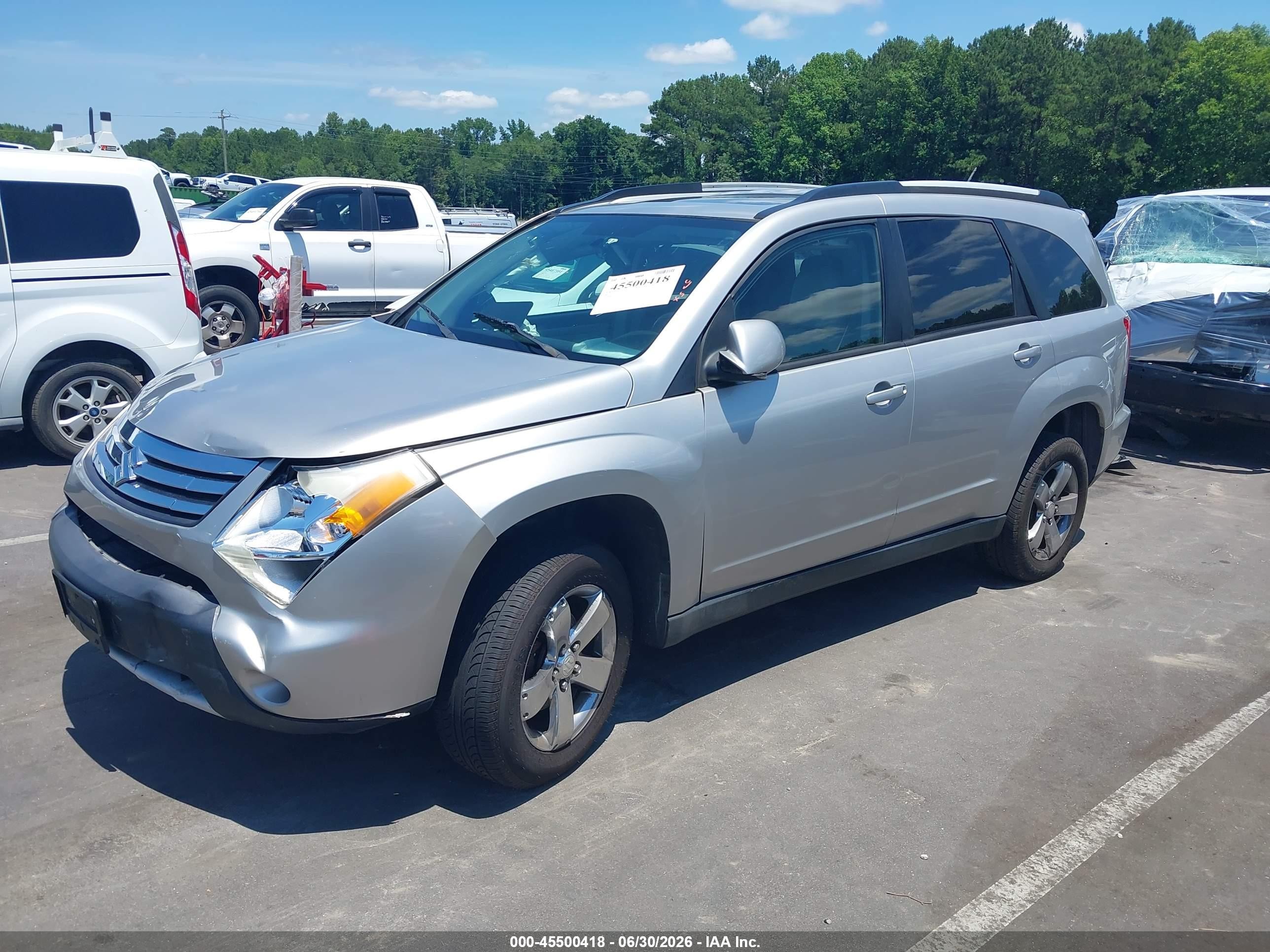2008 Suzuki Xl7 Limited Silver vin: 2S3DB917586122983