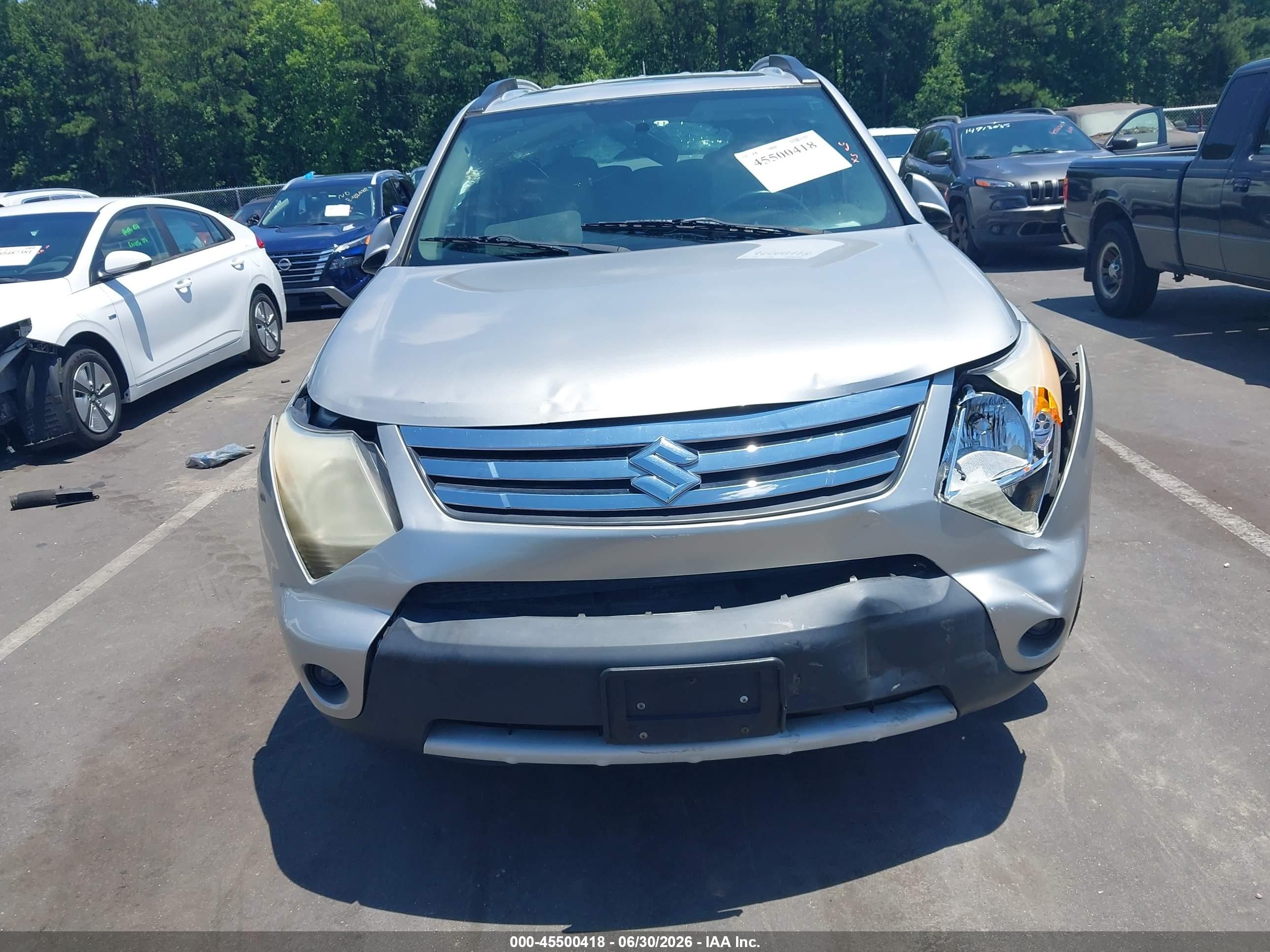 2008 Suzuki Xl7 Limited Silver vin: 2S3DB917586122983