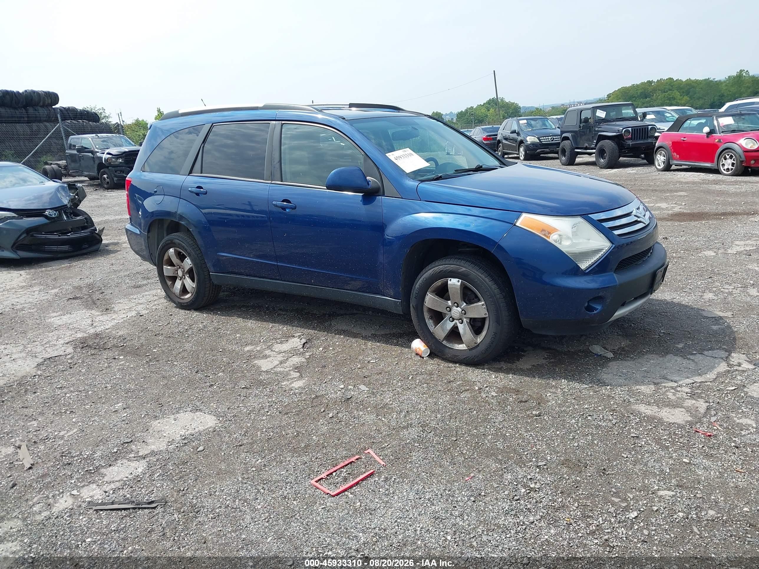 2008 Suzuki Xl7 Limited Blue vin: 2S3DB917986122498