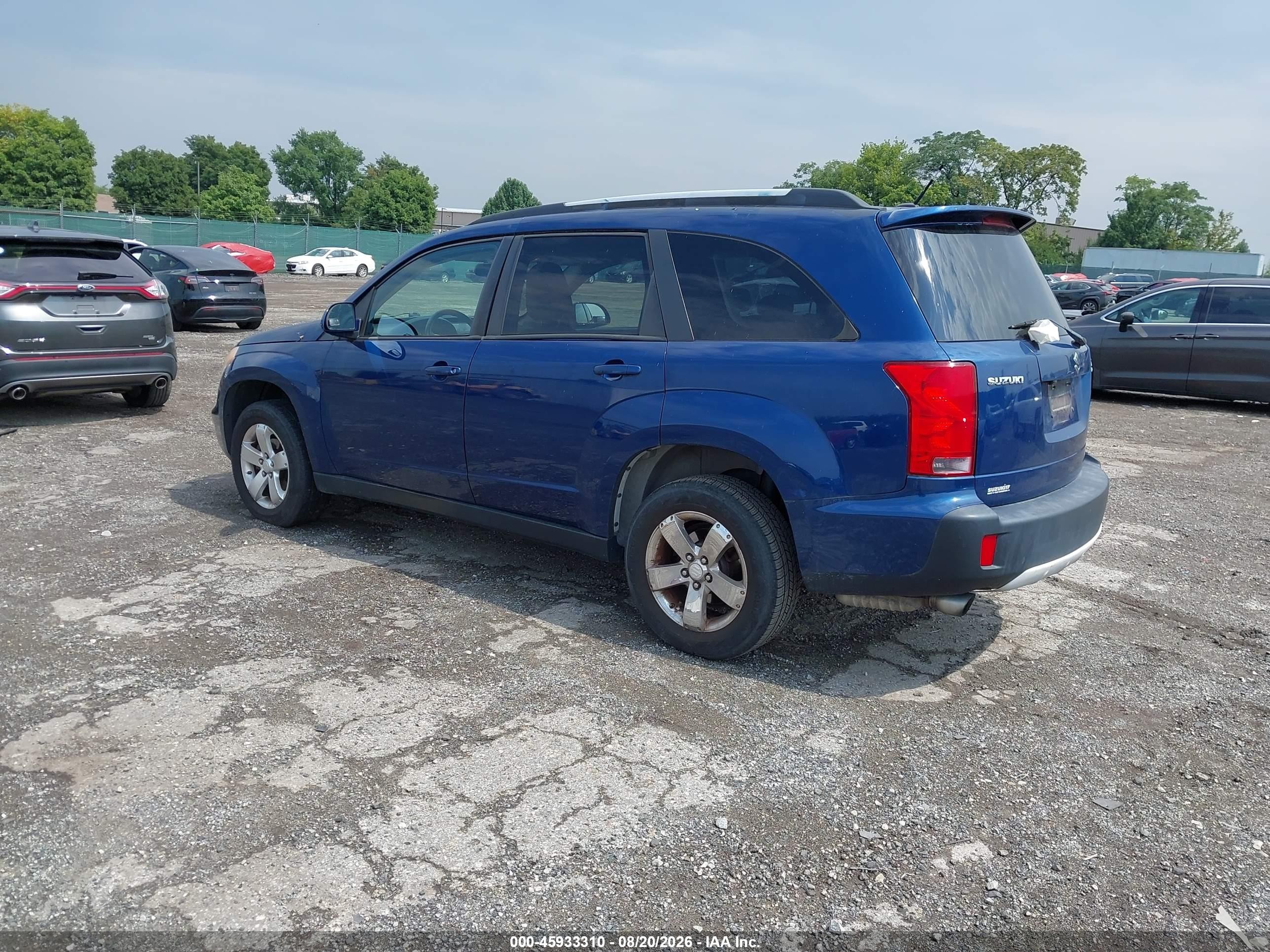 2008 Suzuki Xl7 Limited Blue vin: 2S3DB917986122498