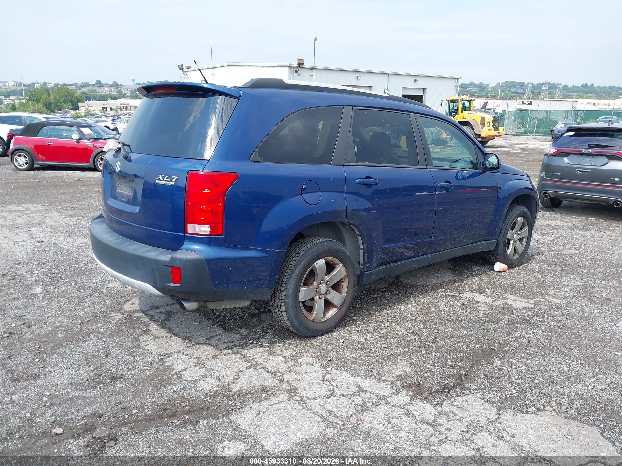 2008 Suzuki Xl7 Limited Blue vin: 2S3DB917986122498